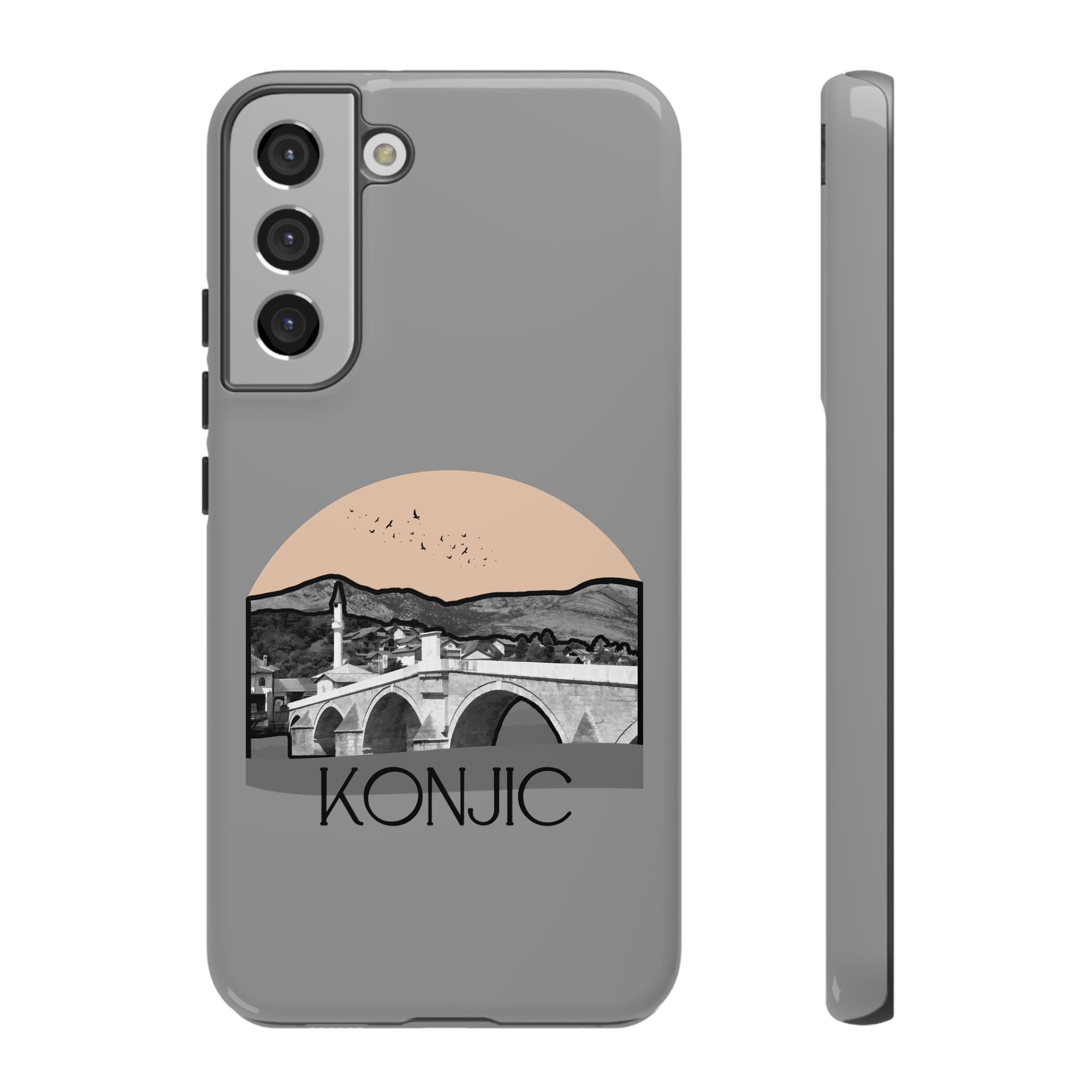 KONJIC Phone Case - Grey