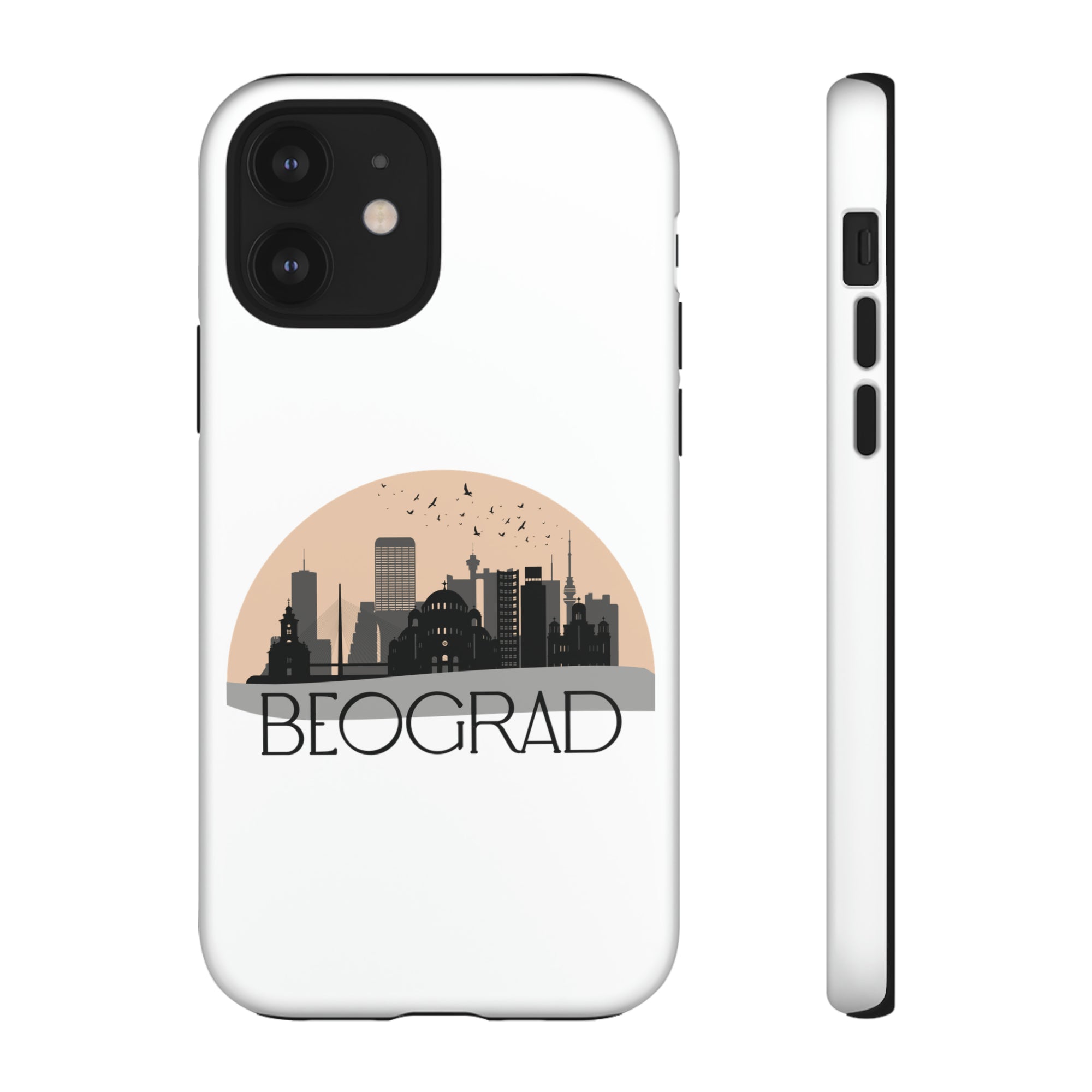 BEOGRAD Phone Case - White