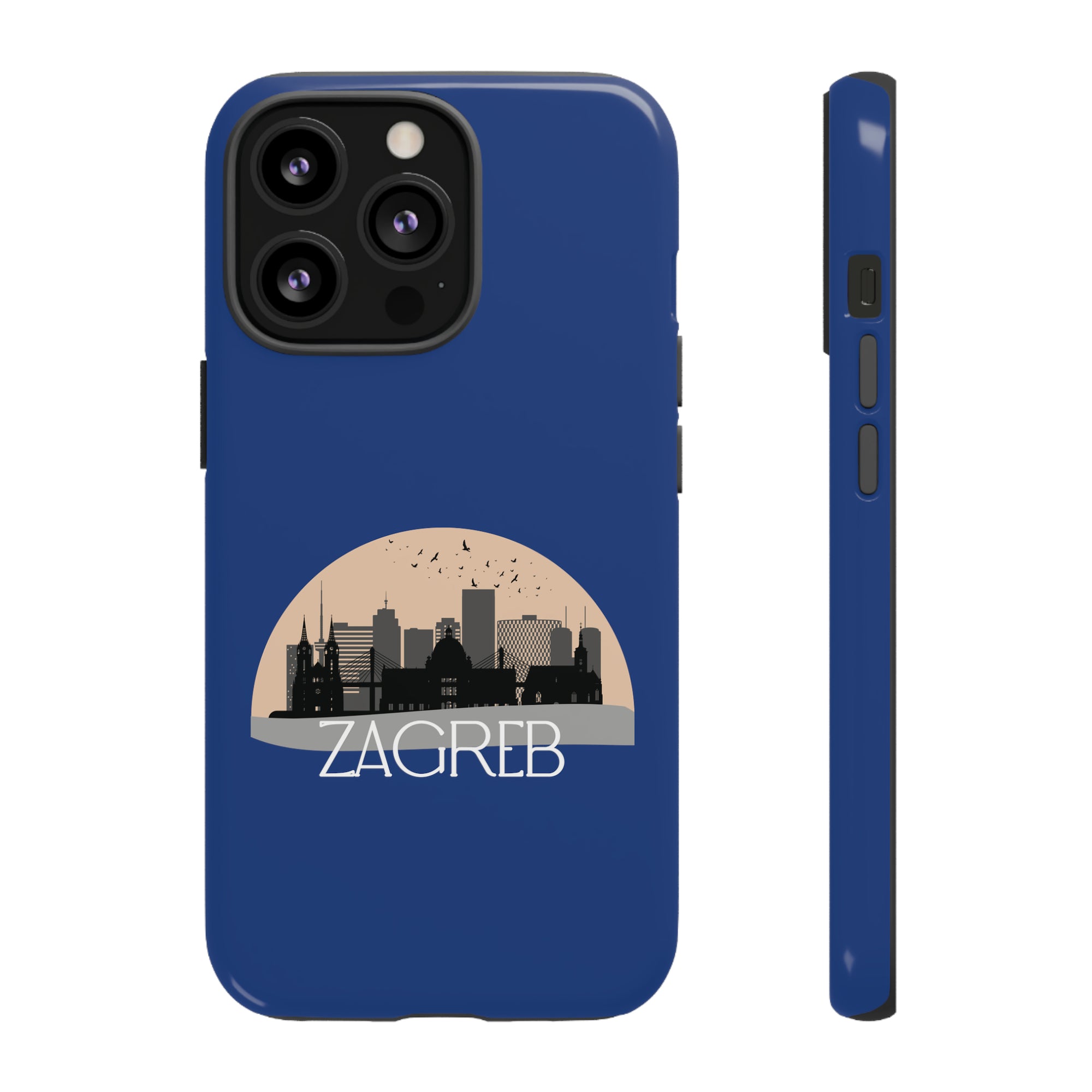 ZAGREB Phone Case - Blue