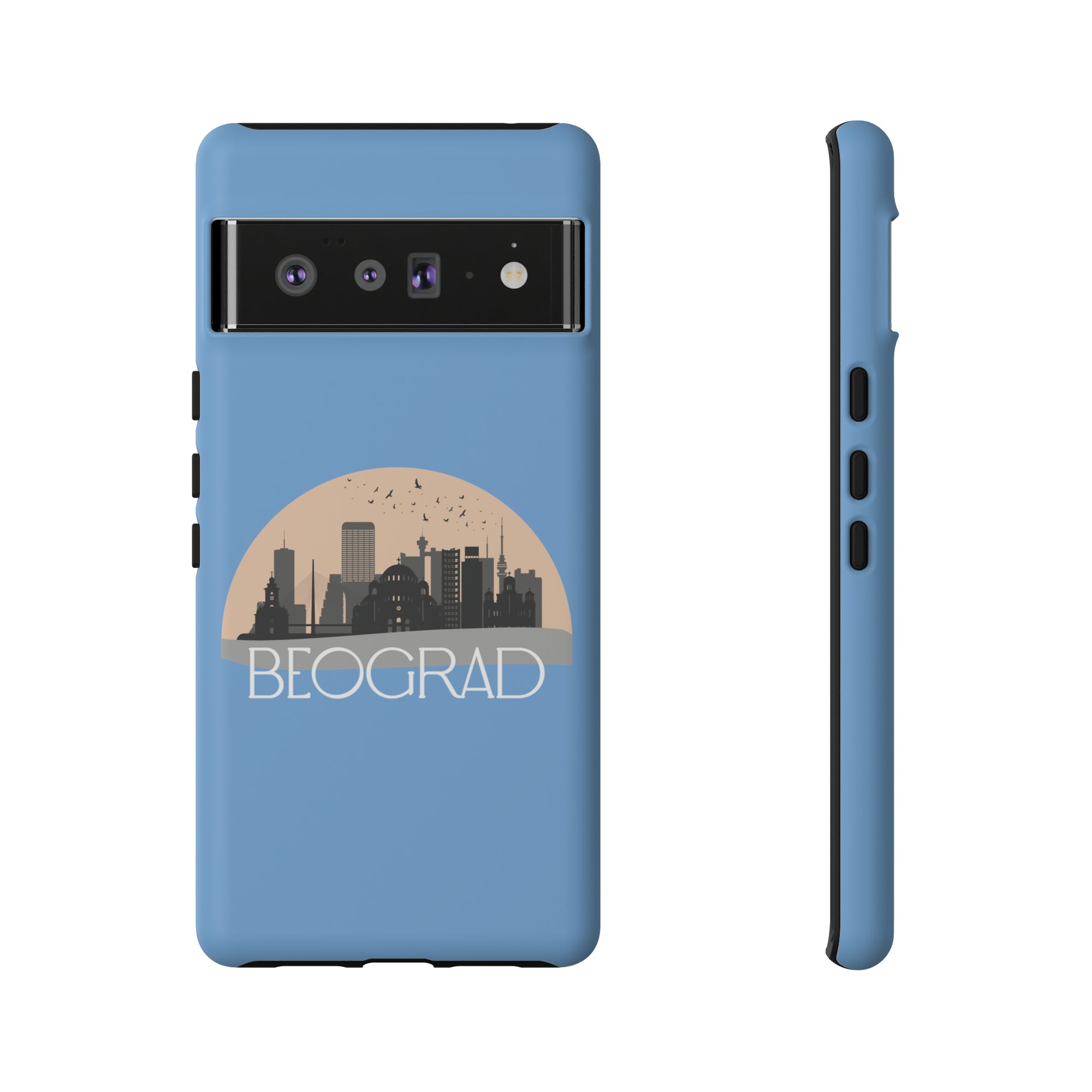 BEOGRAD Phone Case - Light Blue