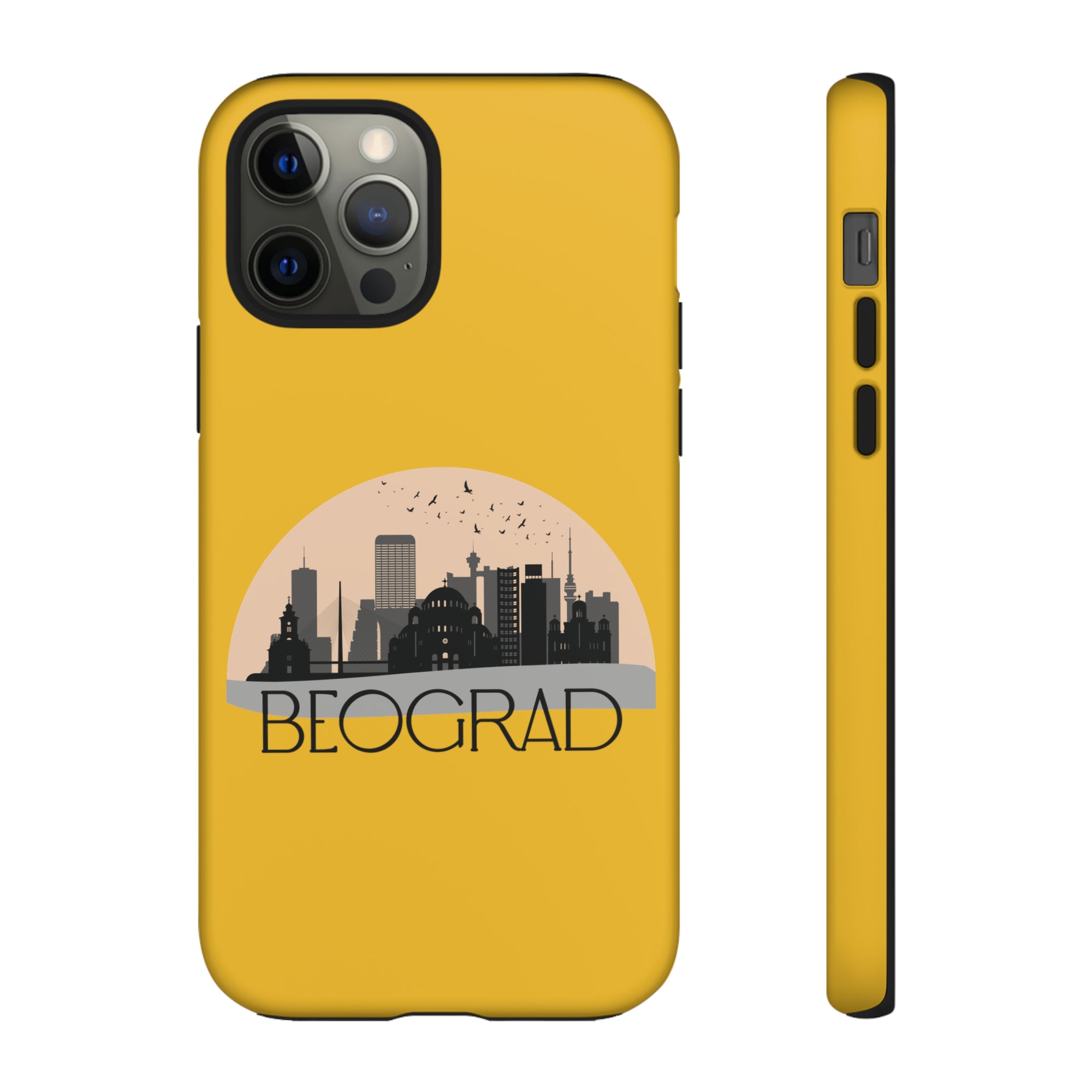 BEOGRAD Phone Case - Yellow