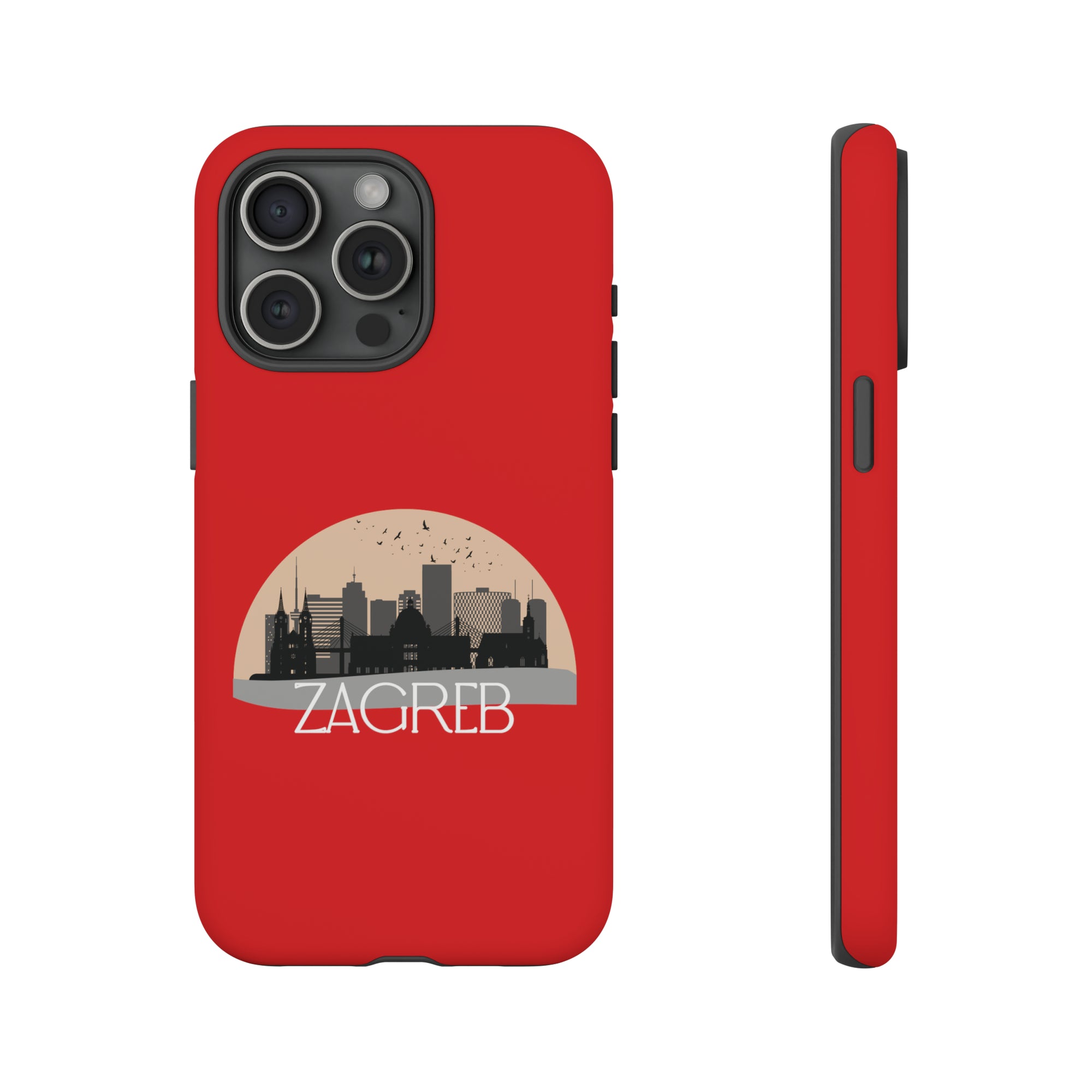 ZAGREB Phone Case - Red