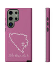 Šeher Bosno Volim Te Phone Case - Light Pink