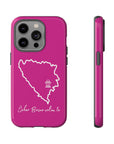 Šeher Bosno Volim Te Phone Case - Pink