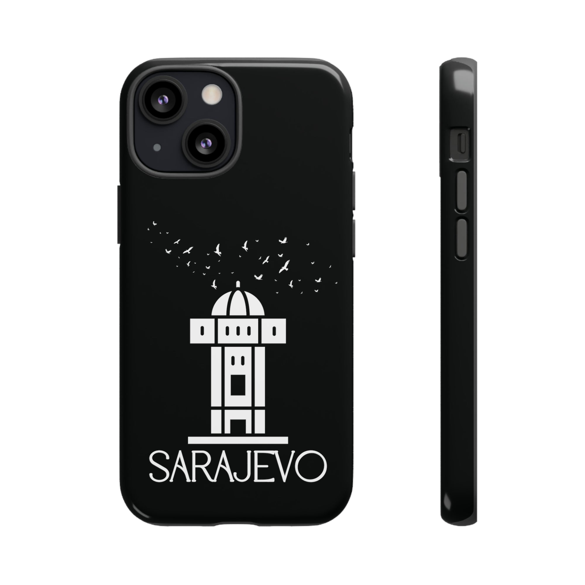 SARAJEVO SEBILJ Phone Case - Black