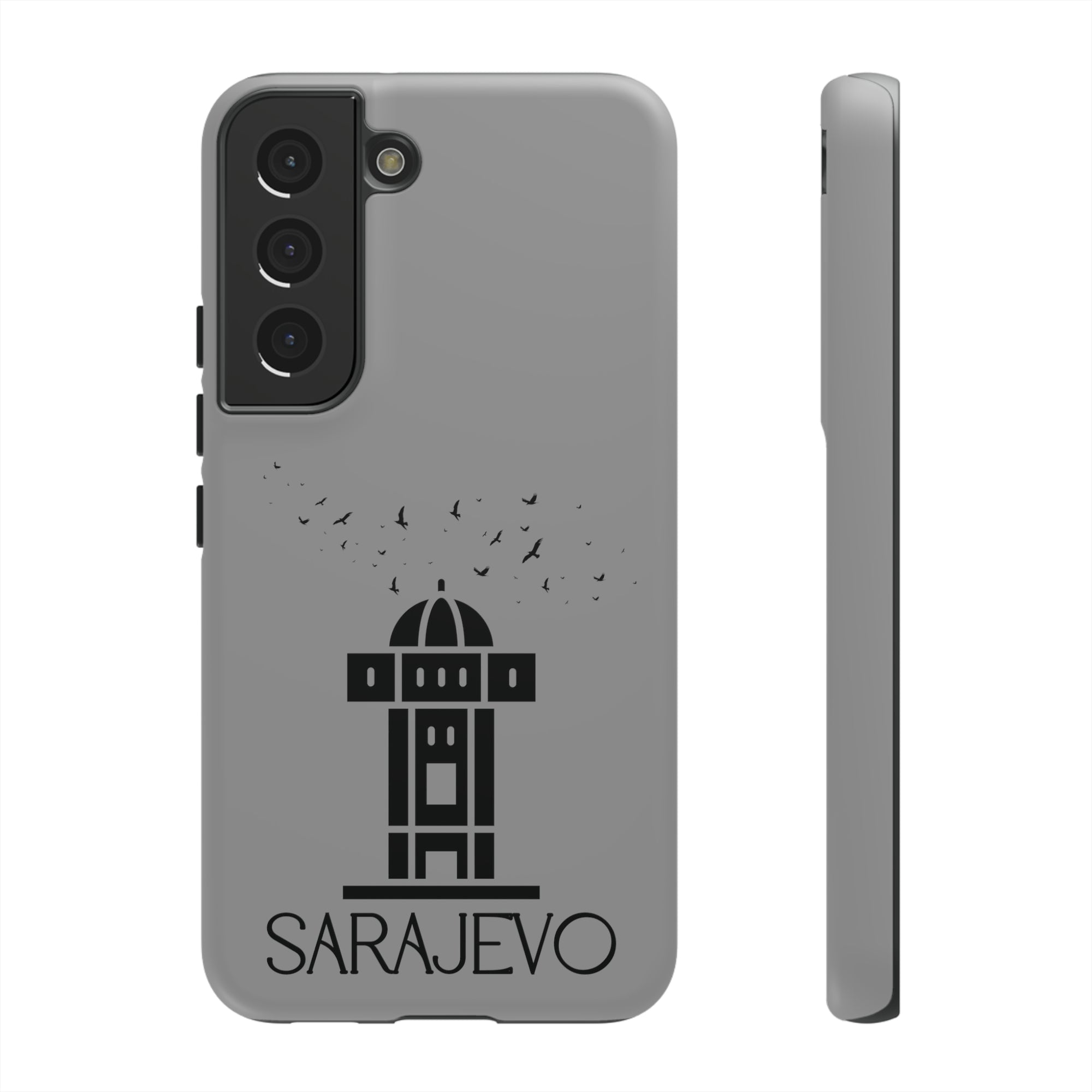 SARAJEVO SEBILJ Phone Case - Grey