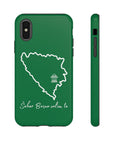 Šeher Bosno Volim Te Phone Case - Green