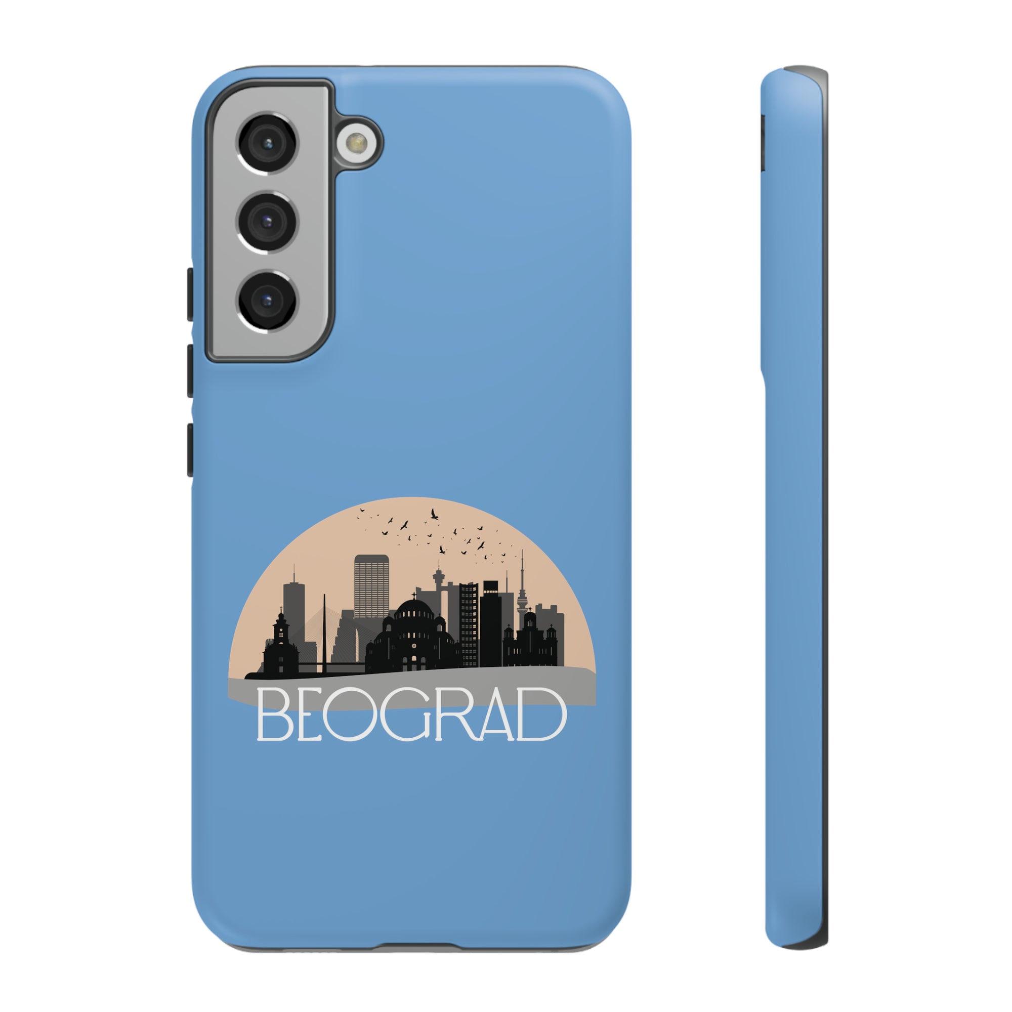 BEOGRAD Phone Case - Light Blue