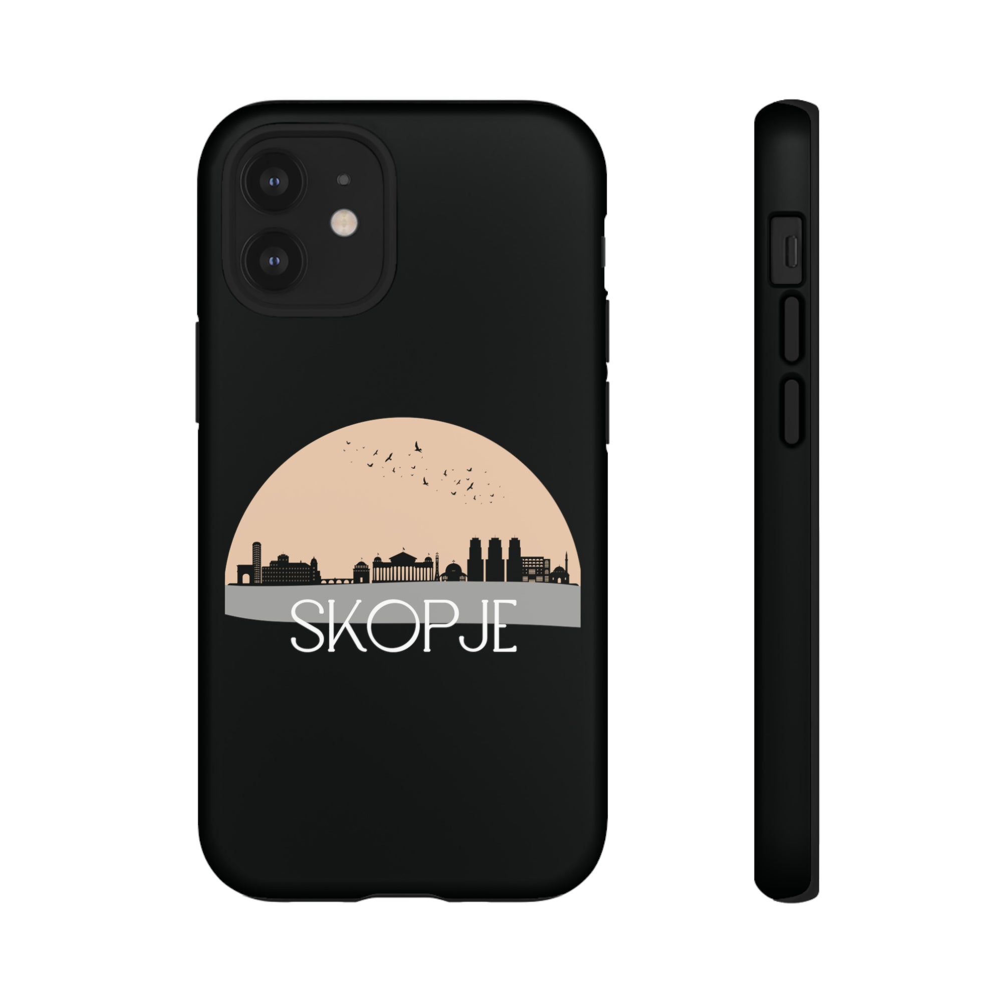 SKOPJE Phone Case - Black