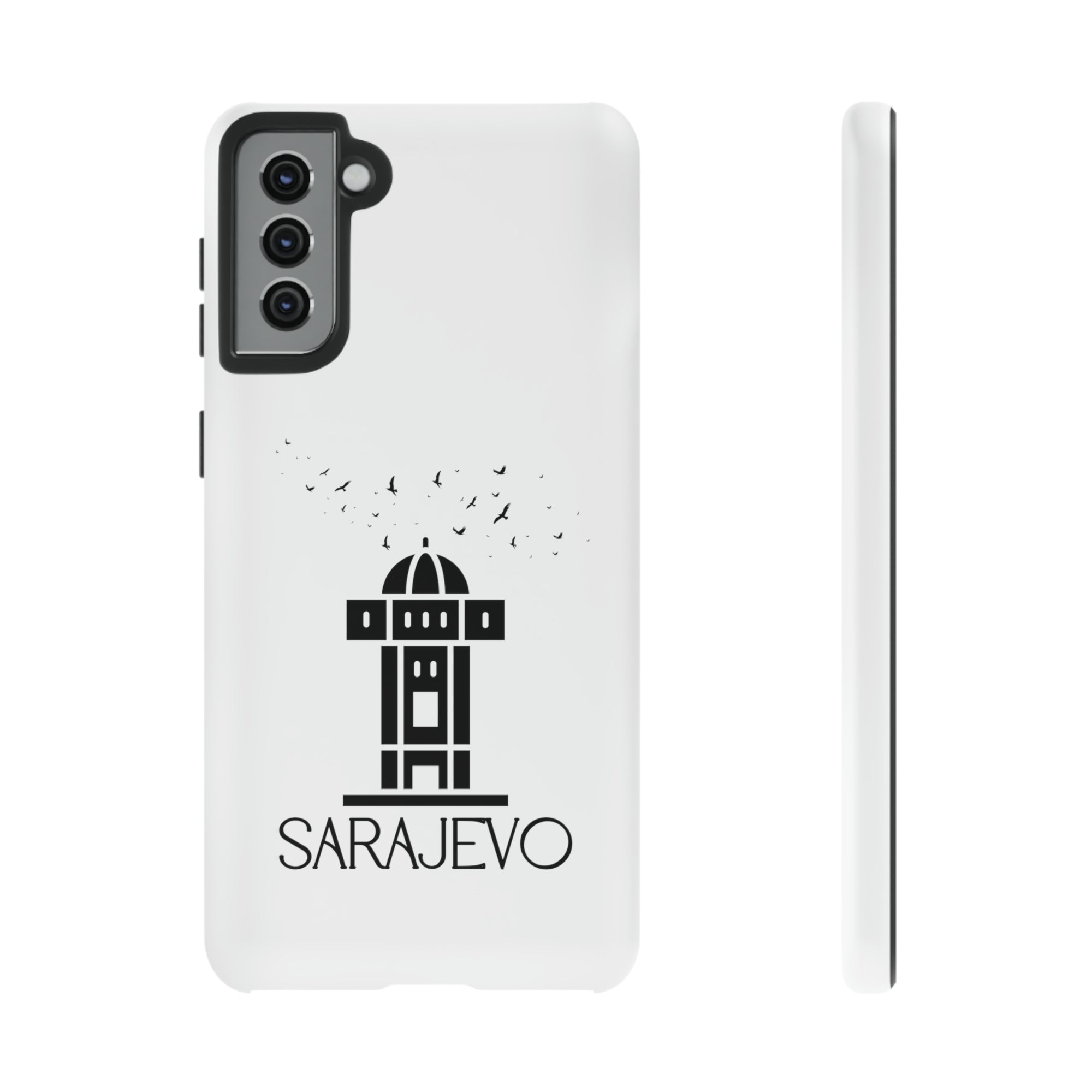 SARAJEVO SEBILJ Phone Case - White