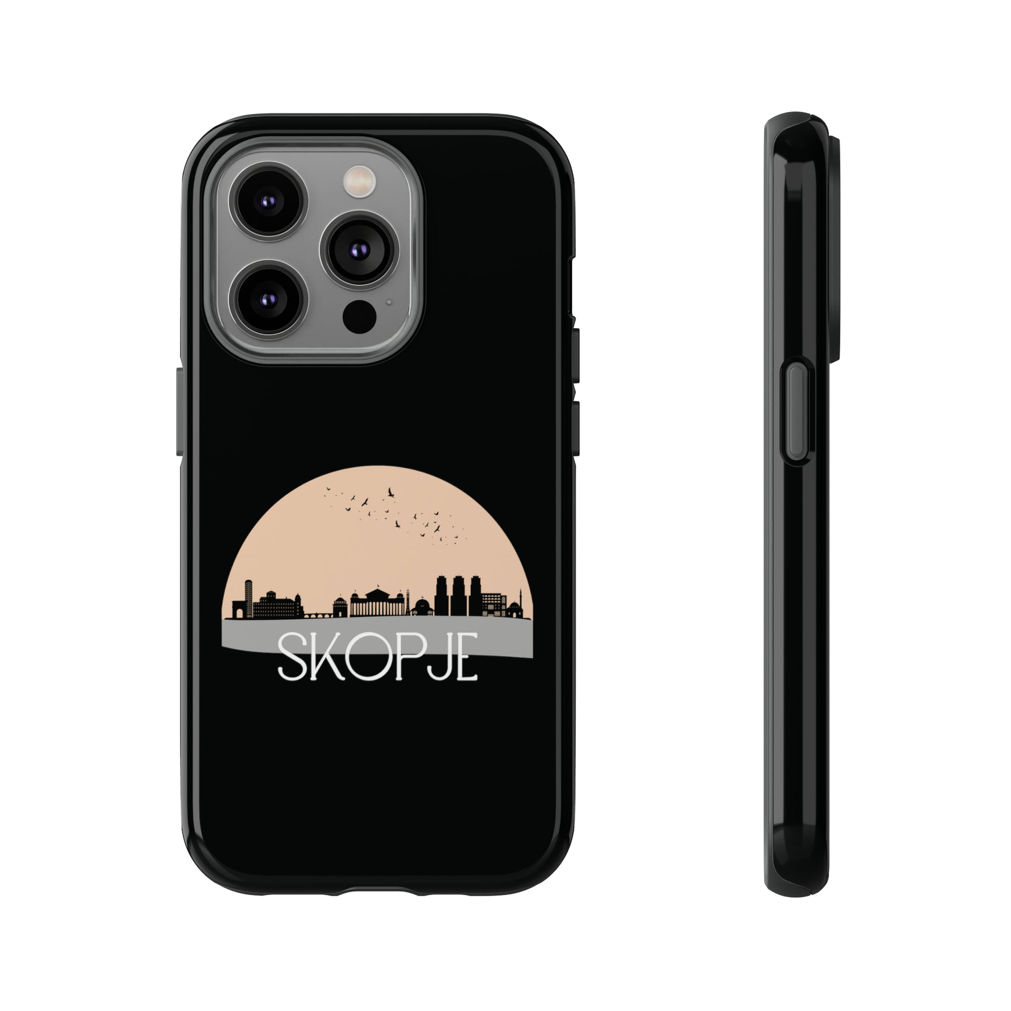 SKOPJE Phone Case - Black