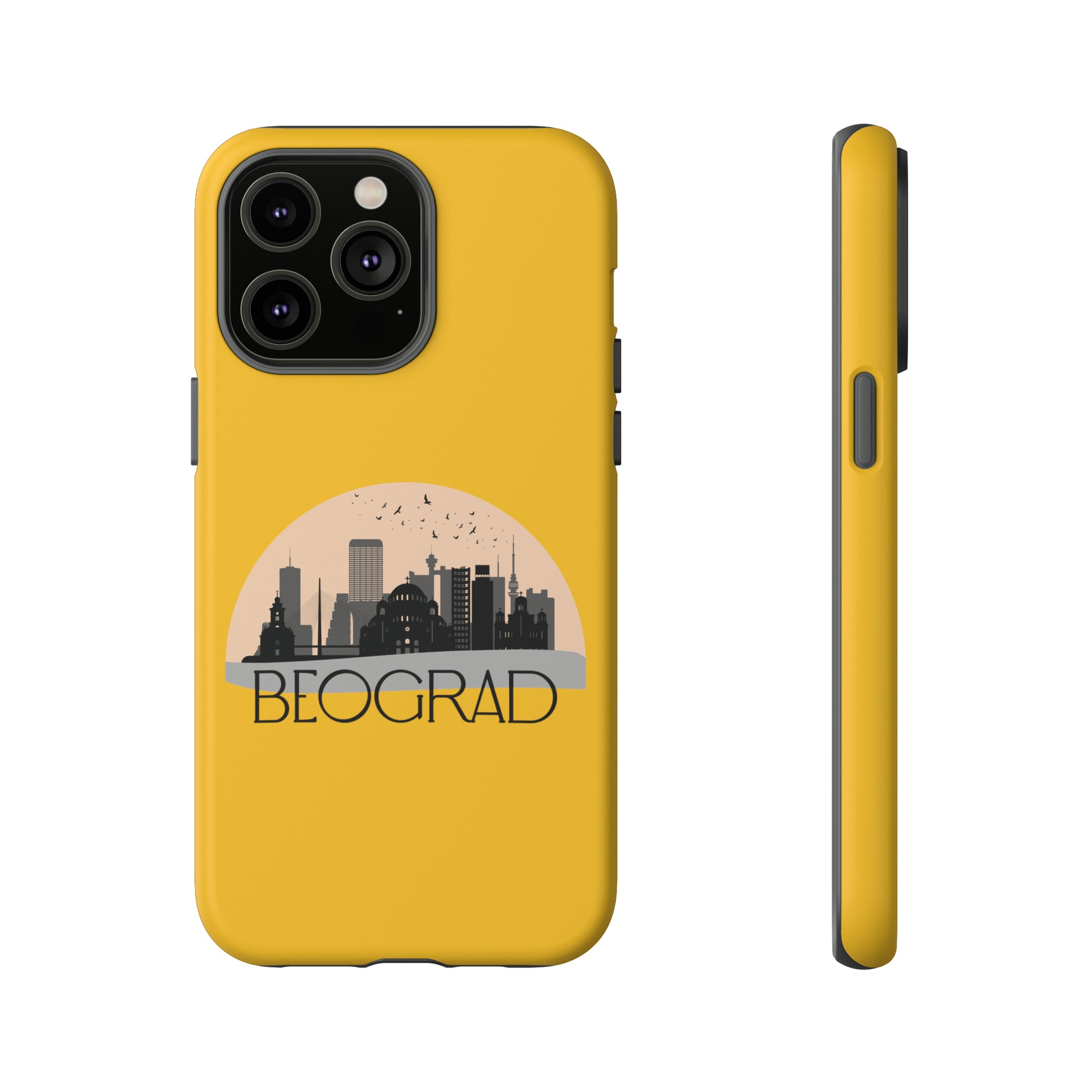 BEOGRAD Phone Case - Yellow