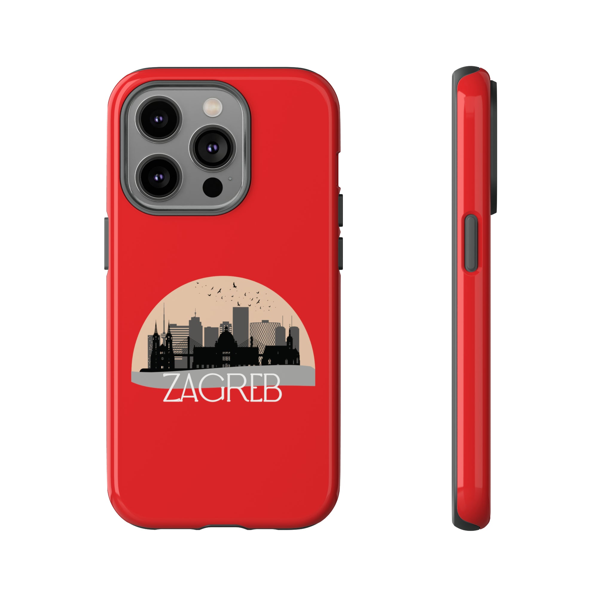 ZAGREB Phone Case - Red