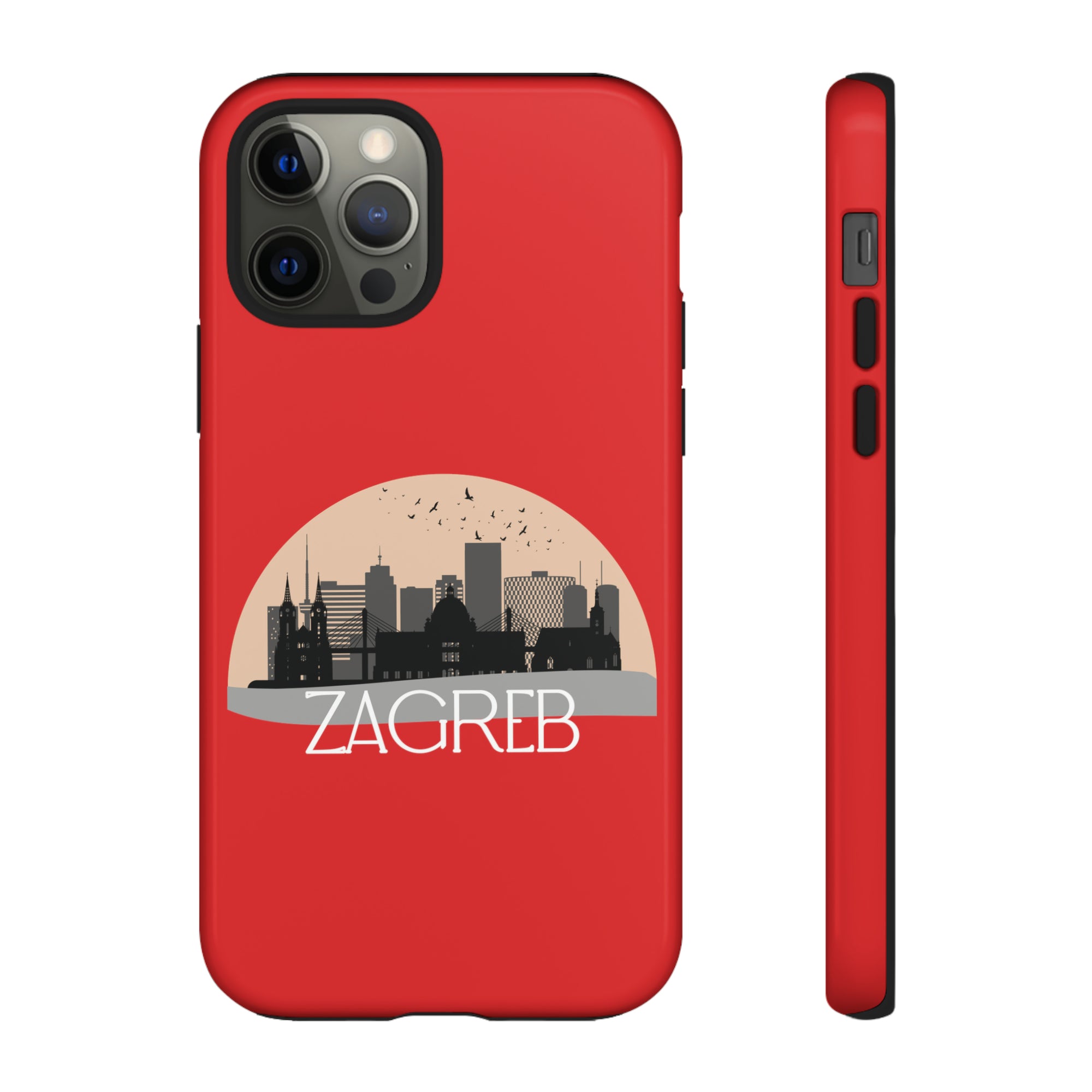 ZAGREB Phone Case - Red