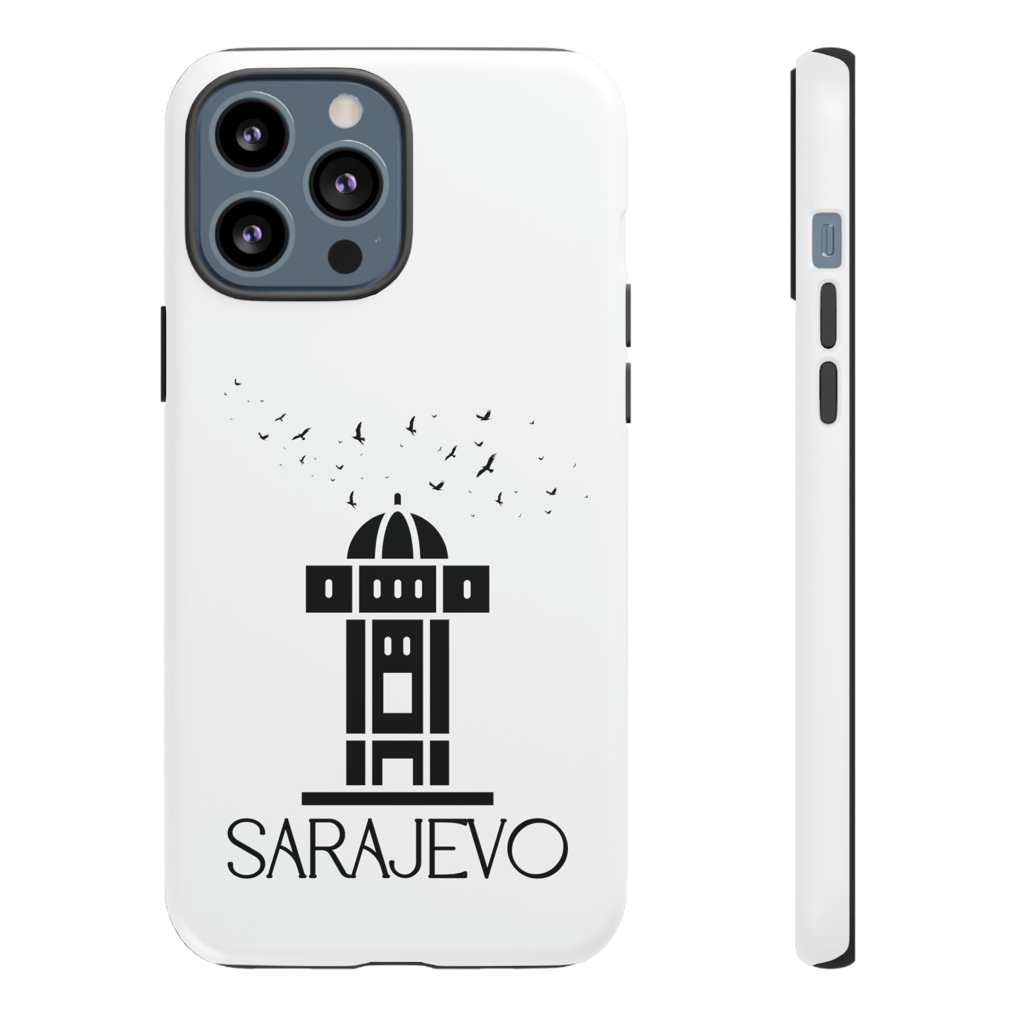 SARAJEVO SEBILJ Phone Case - White