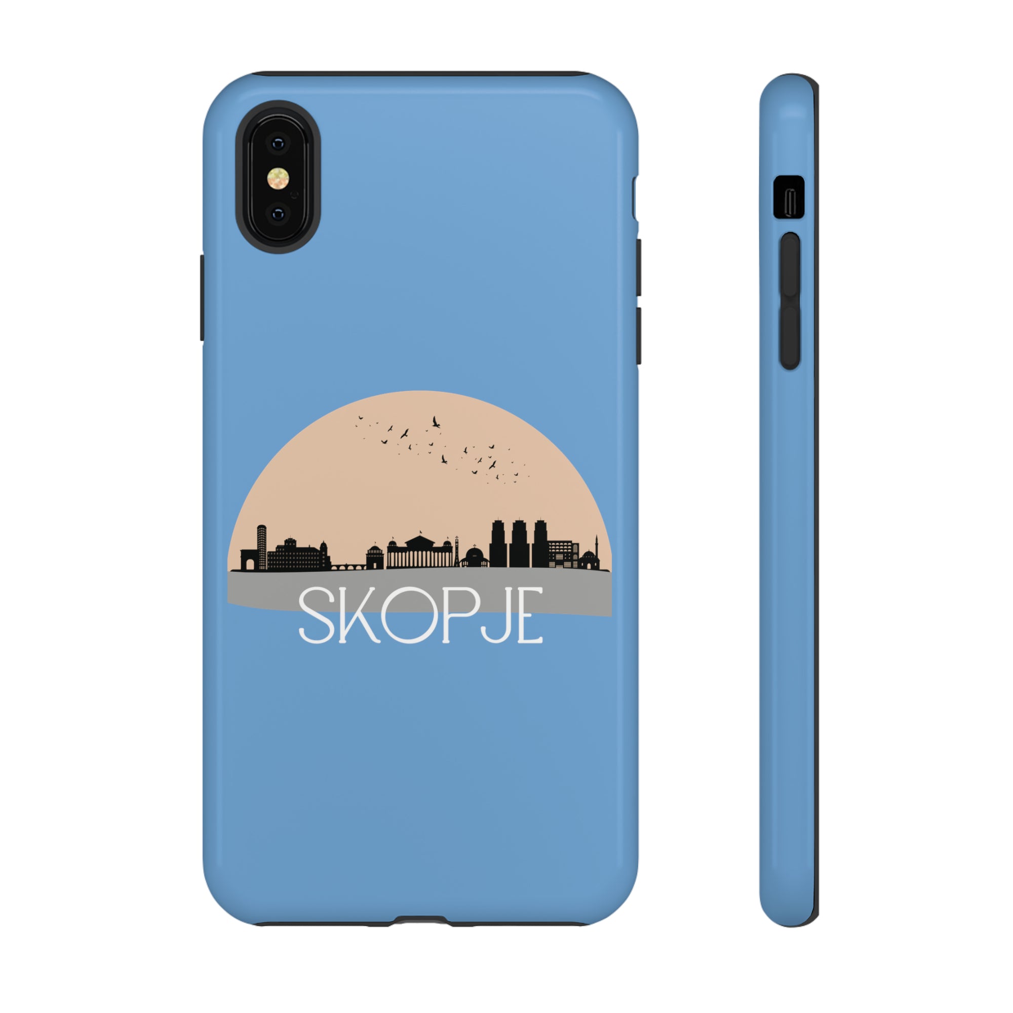 SKOPJE Phone Case - Light Blue