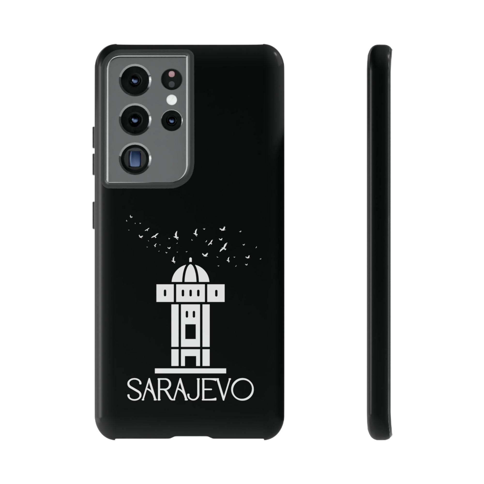 SARAJEVO SEBILJ Phone Case - Black