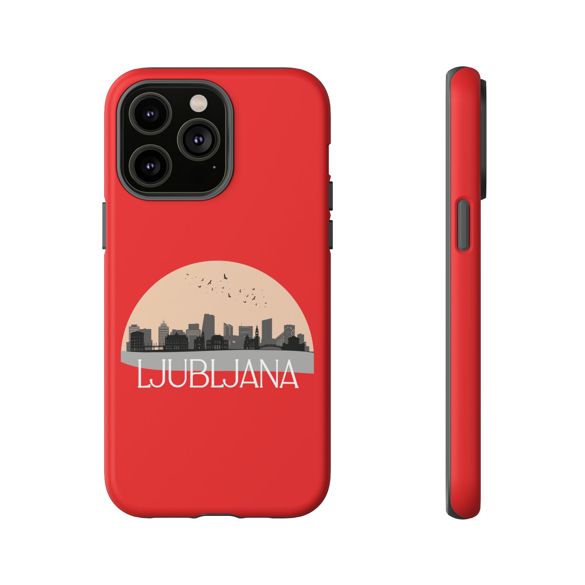 LJUBLJANA Phone Case - Red