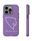 Šeher Bosno Volim Te Phone Case - Purple