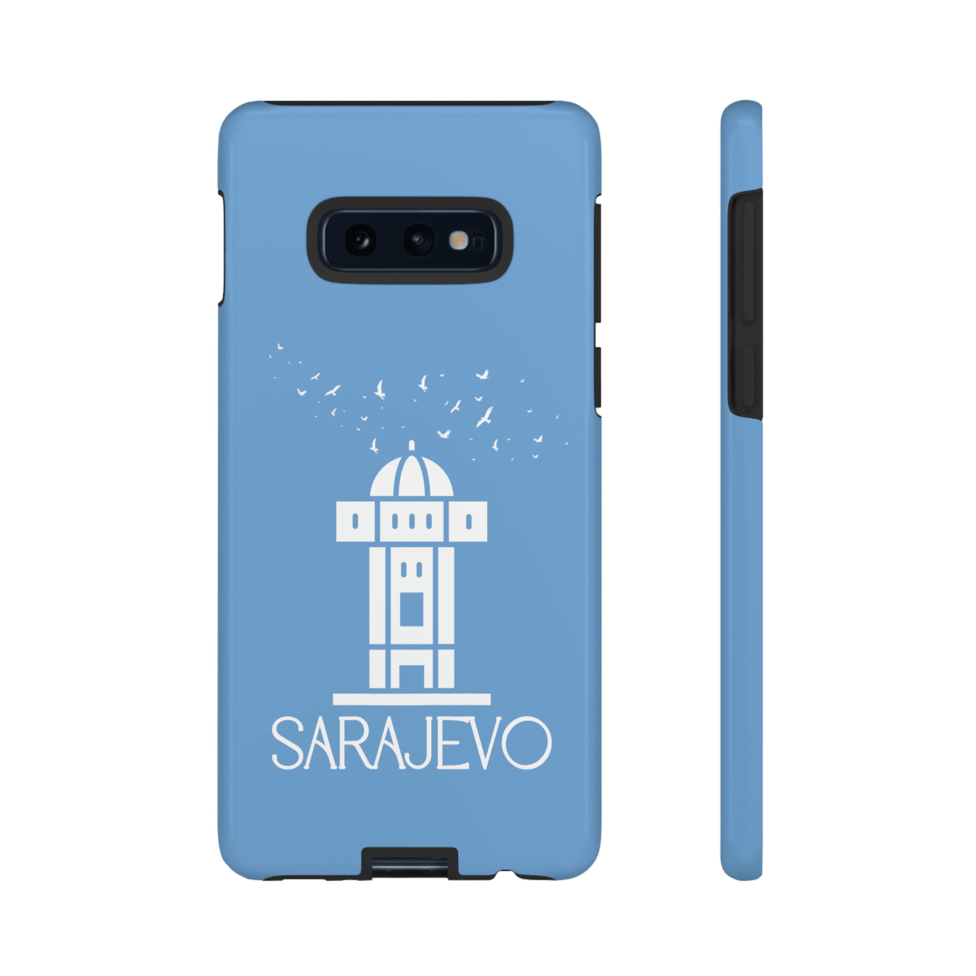 SARAJEVO SEBILJ Phone Case - Light Blue