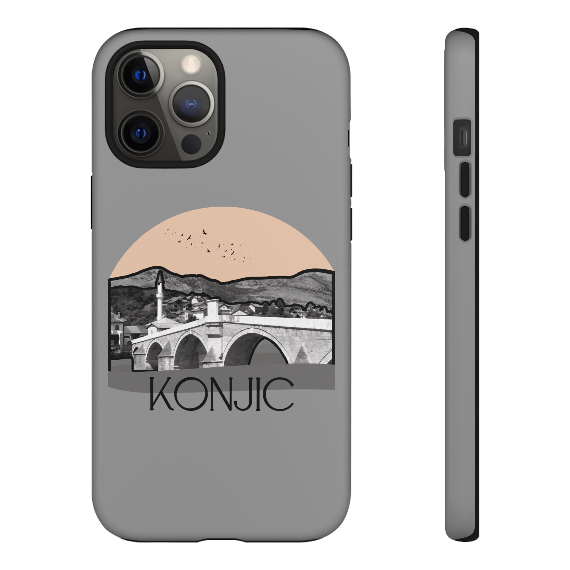 KONJIC Phone Case - Grey