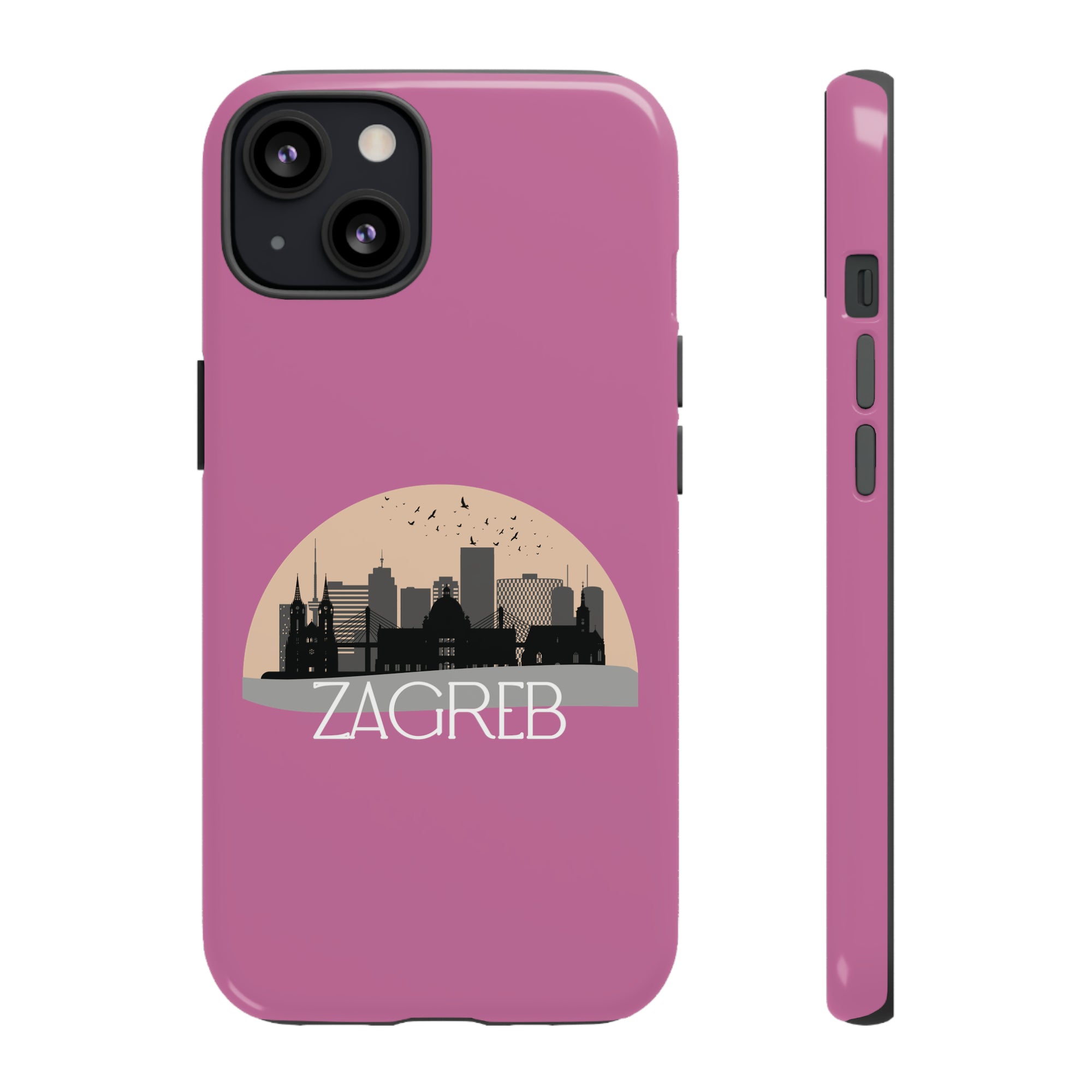 ZAGREB Phone Case - Light Pink