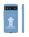 SARAJEVO SEBILJ Phone Case - Light Blue