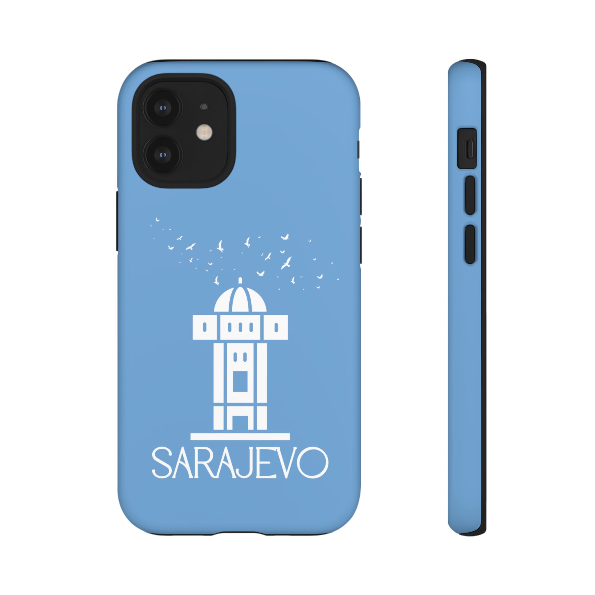 SARAJEVO SEBILJ Phone Case - Light Blue