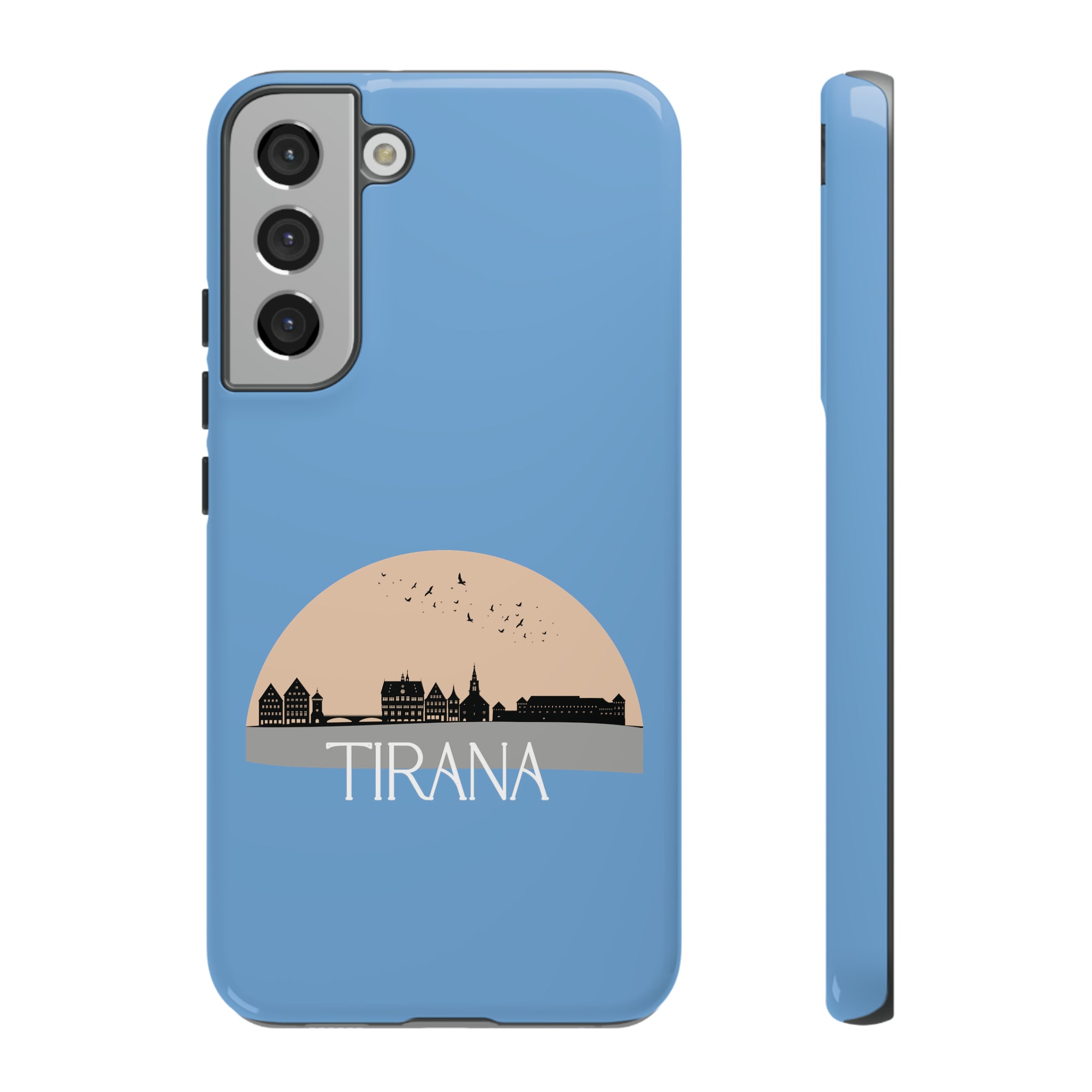 TIRANA Phone Case - Light Blue