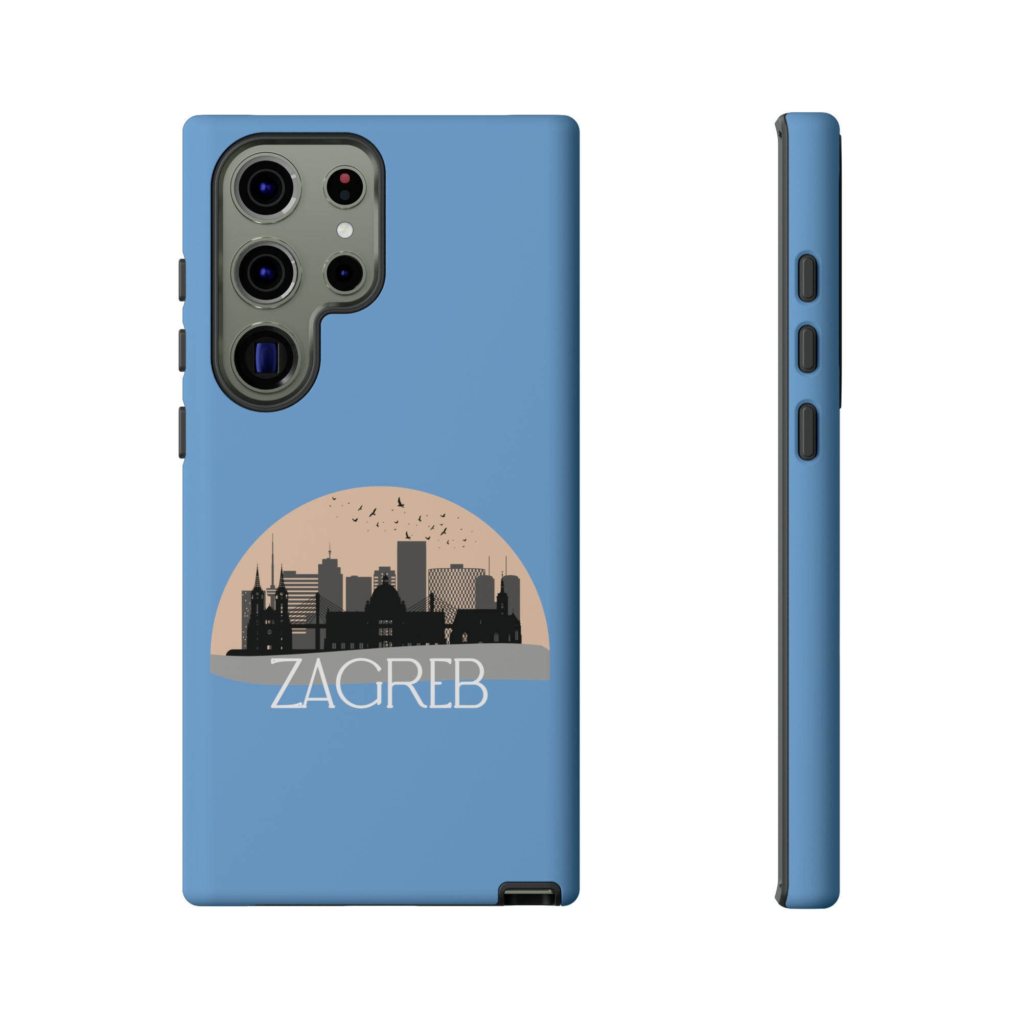 ZAGREB Phone Case - Light Blue