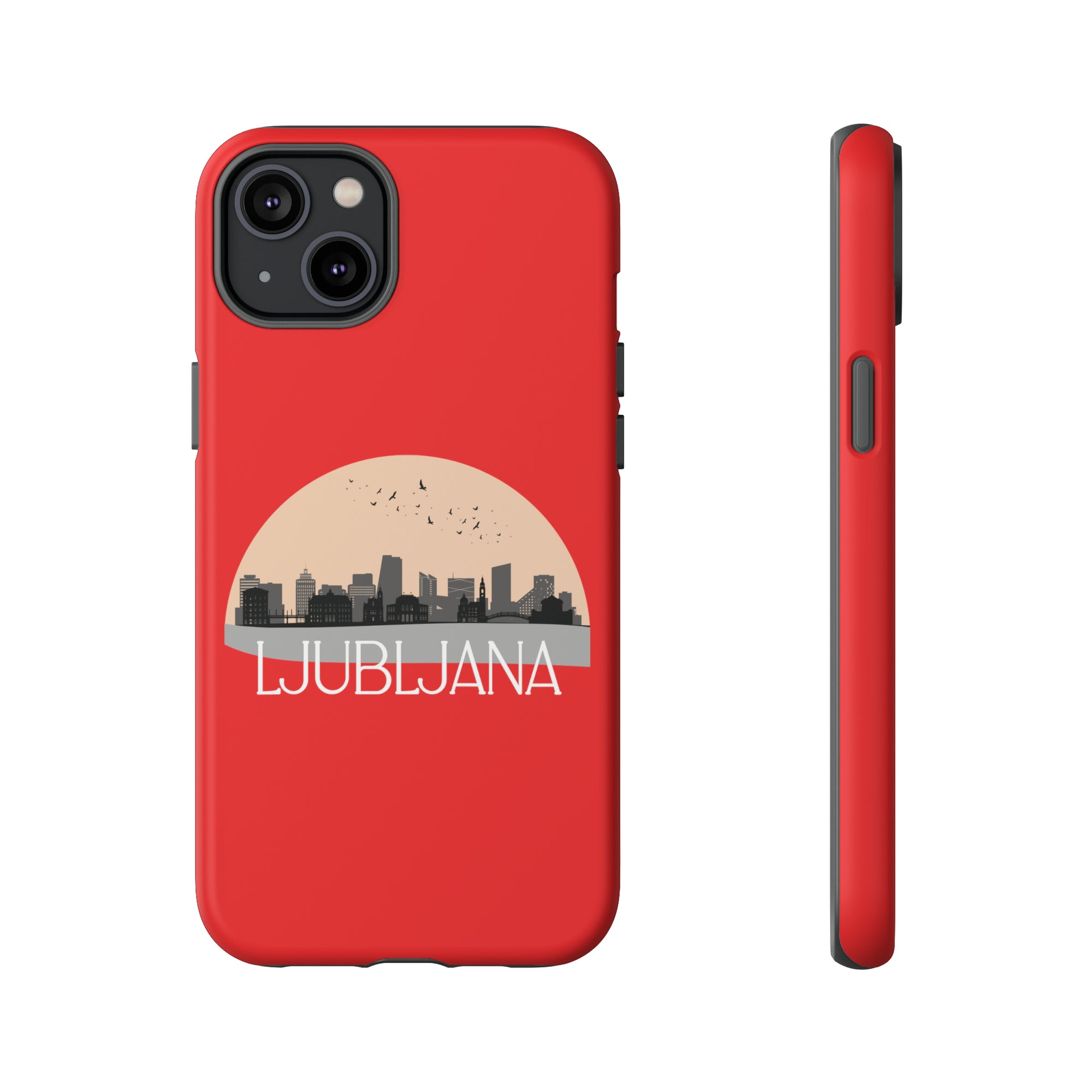 LJUBLJANA Phone Case - Red