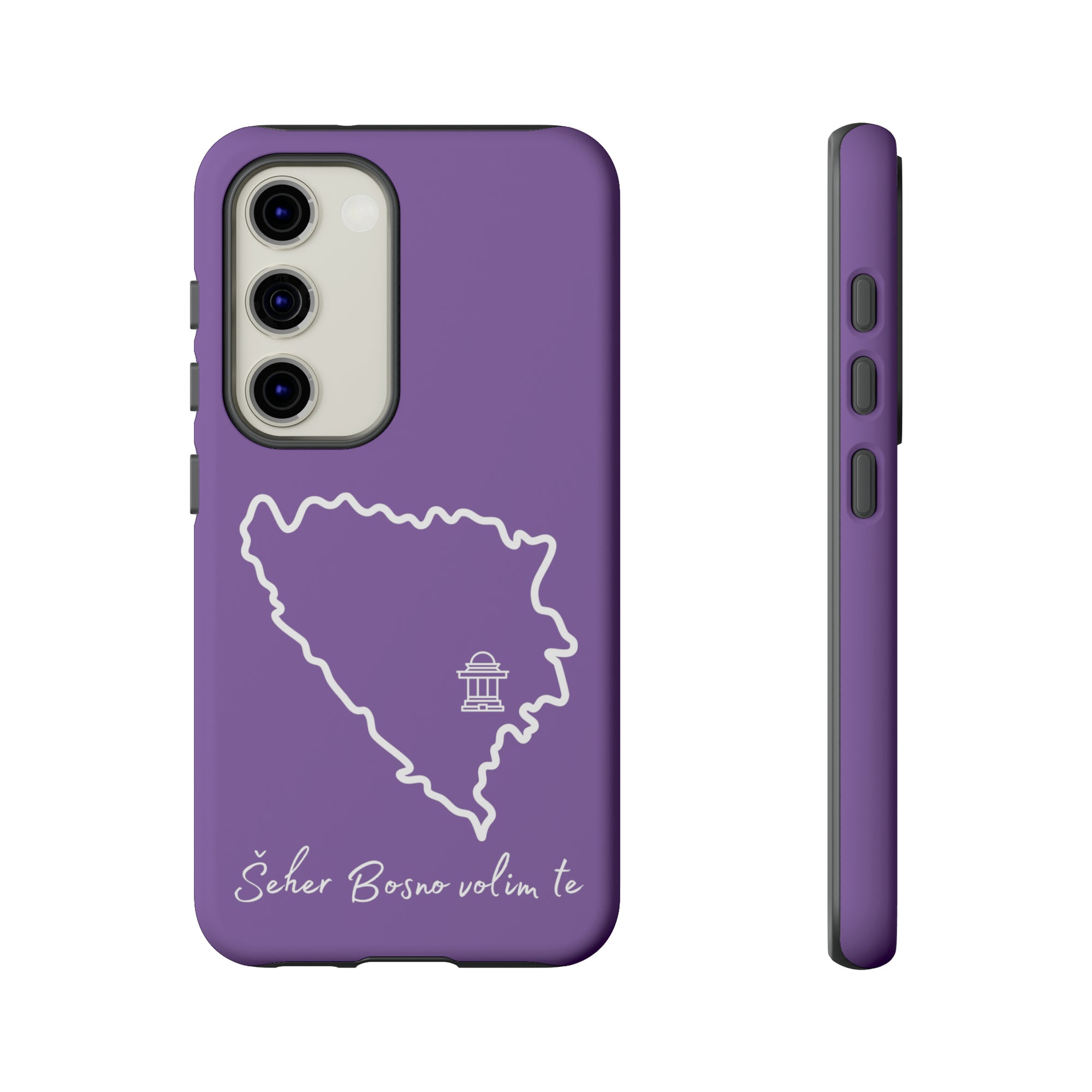 Šeher Bosno Volim Te Phone Case - Purple