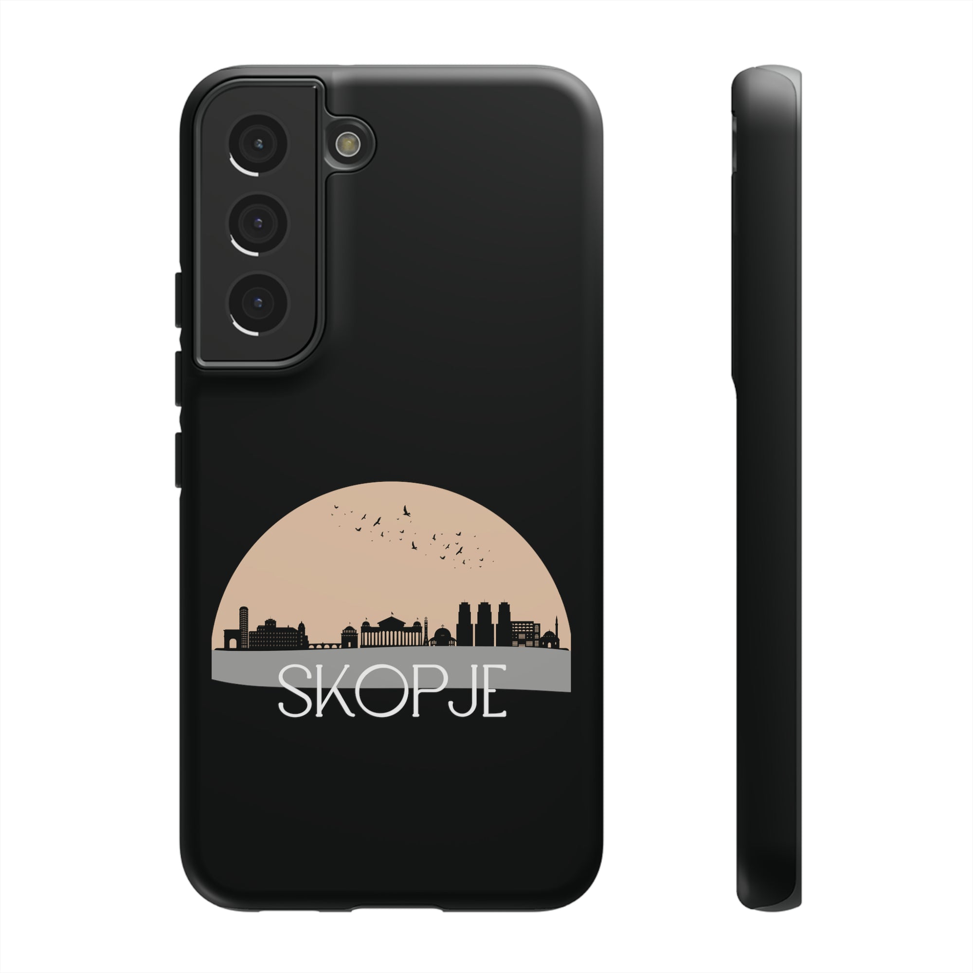 SKOPJE Phone Case - Black