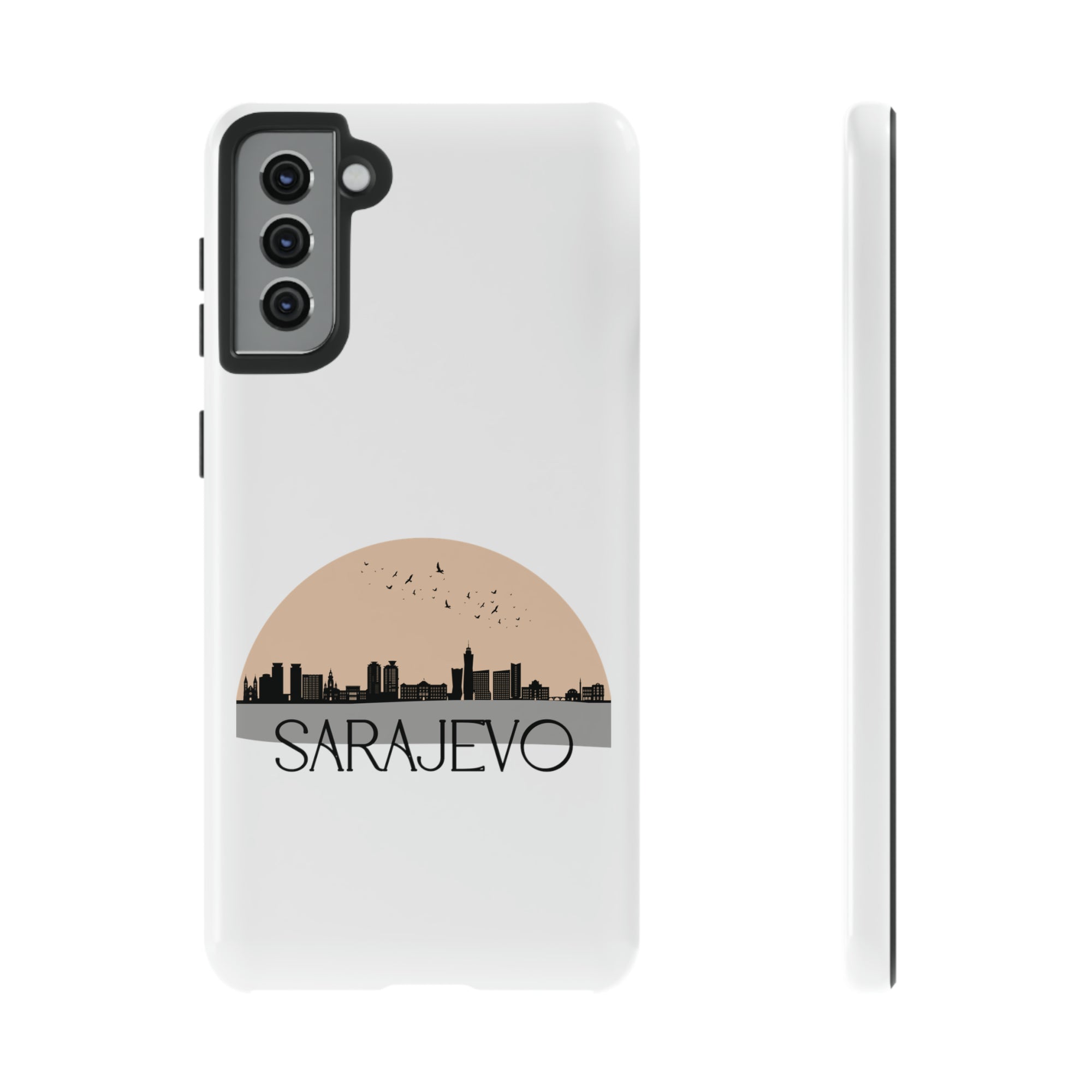 SARAJEVO Phone Case - White