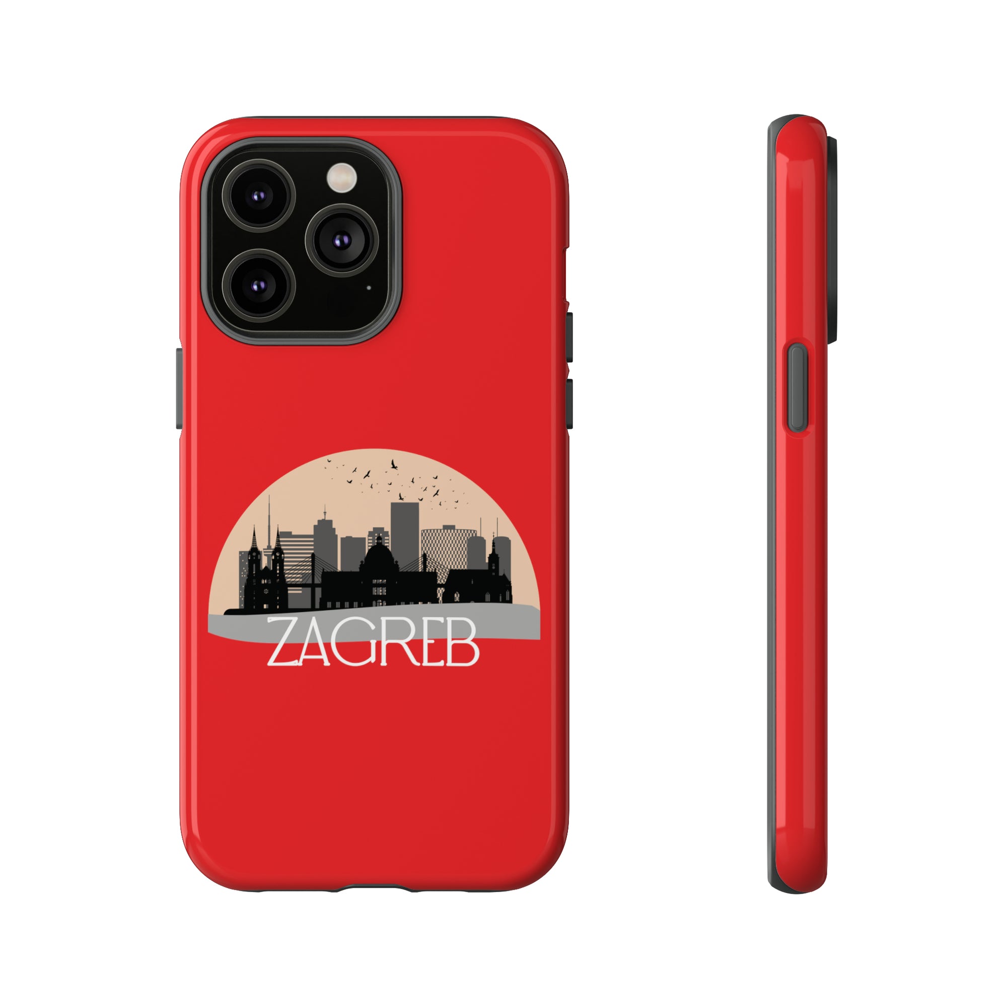 ZAGREB Phone Case - Red