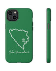 Šeher Bosno Volim Te Phone Case - Green