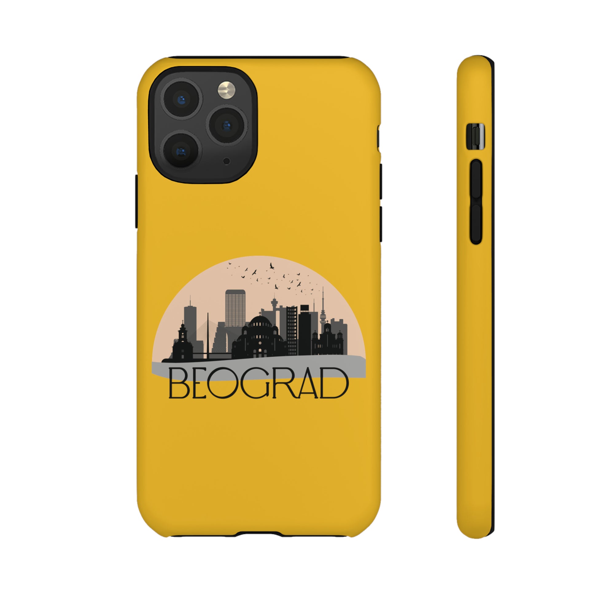 BEOGRAD Phone Case - Yellow