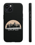 ZAGREB Phone Case - Black