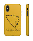 Šeher Bosno Volim Te Phone Case - Yellow