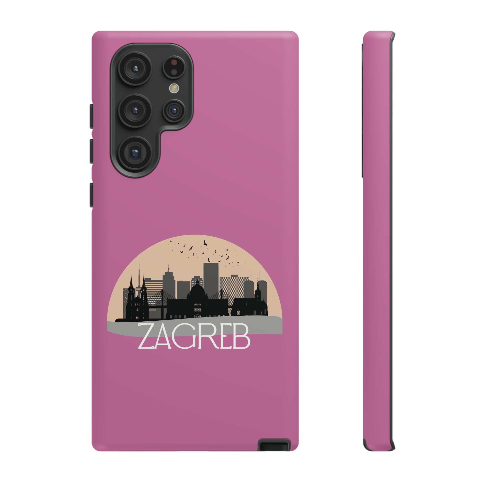 ZAGREB Phone Case - Light Pink