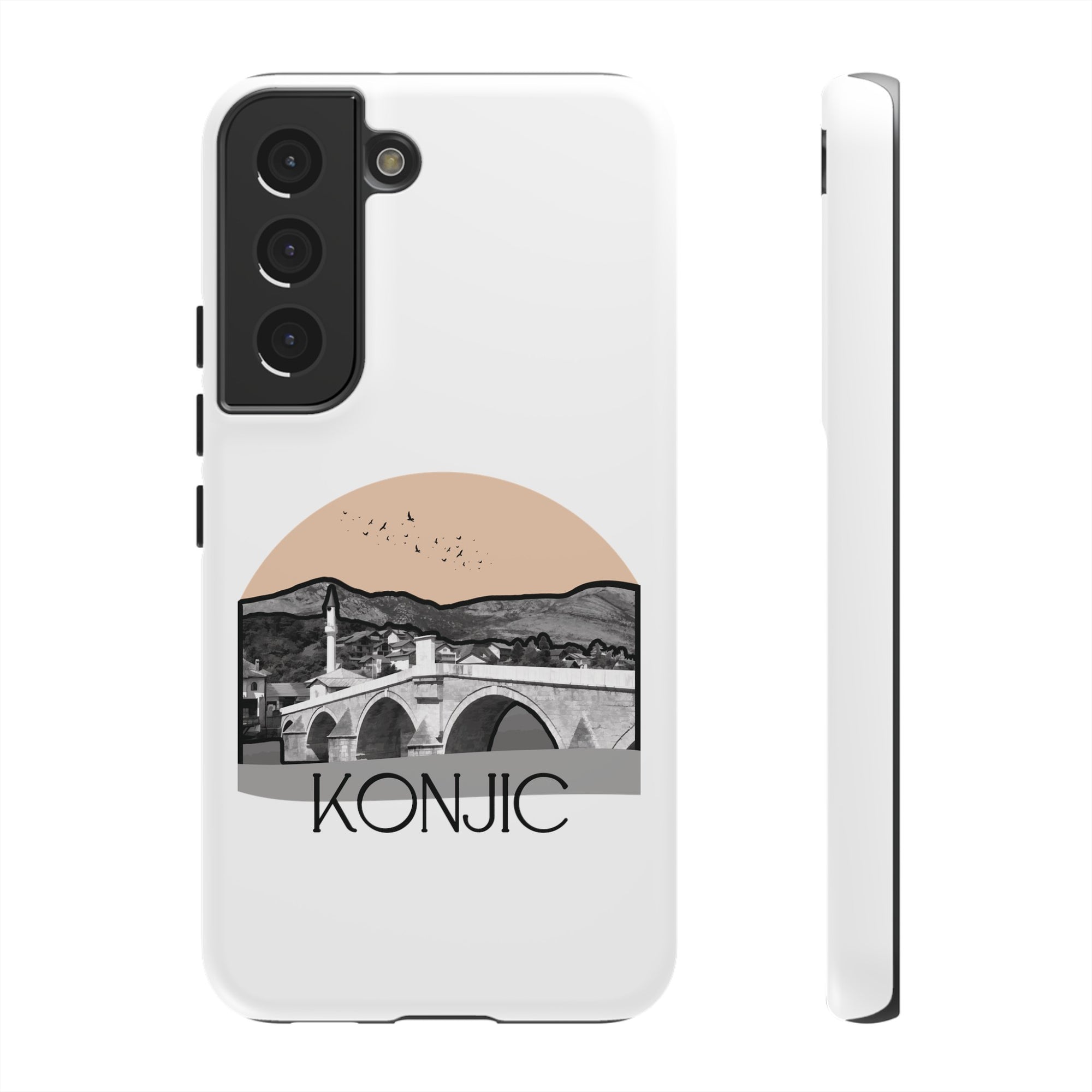 KONJIC Phone Case - White