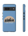 ZAGREB Phone Case - Light Blue