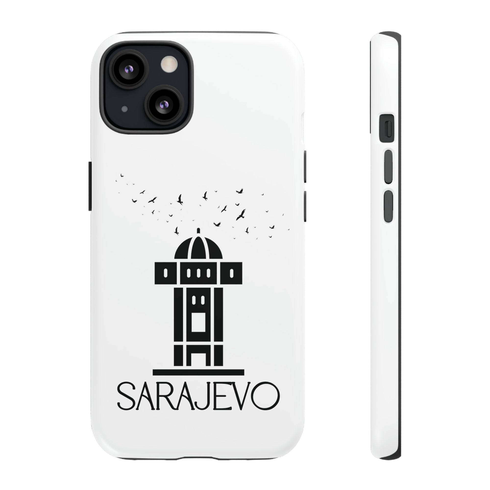 SARAJEVO SEBILJ Phone Case - White