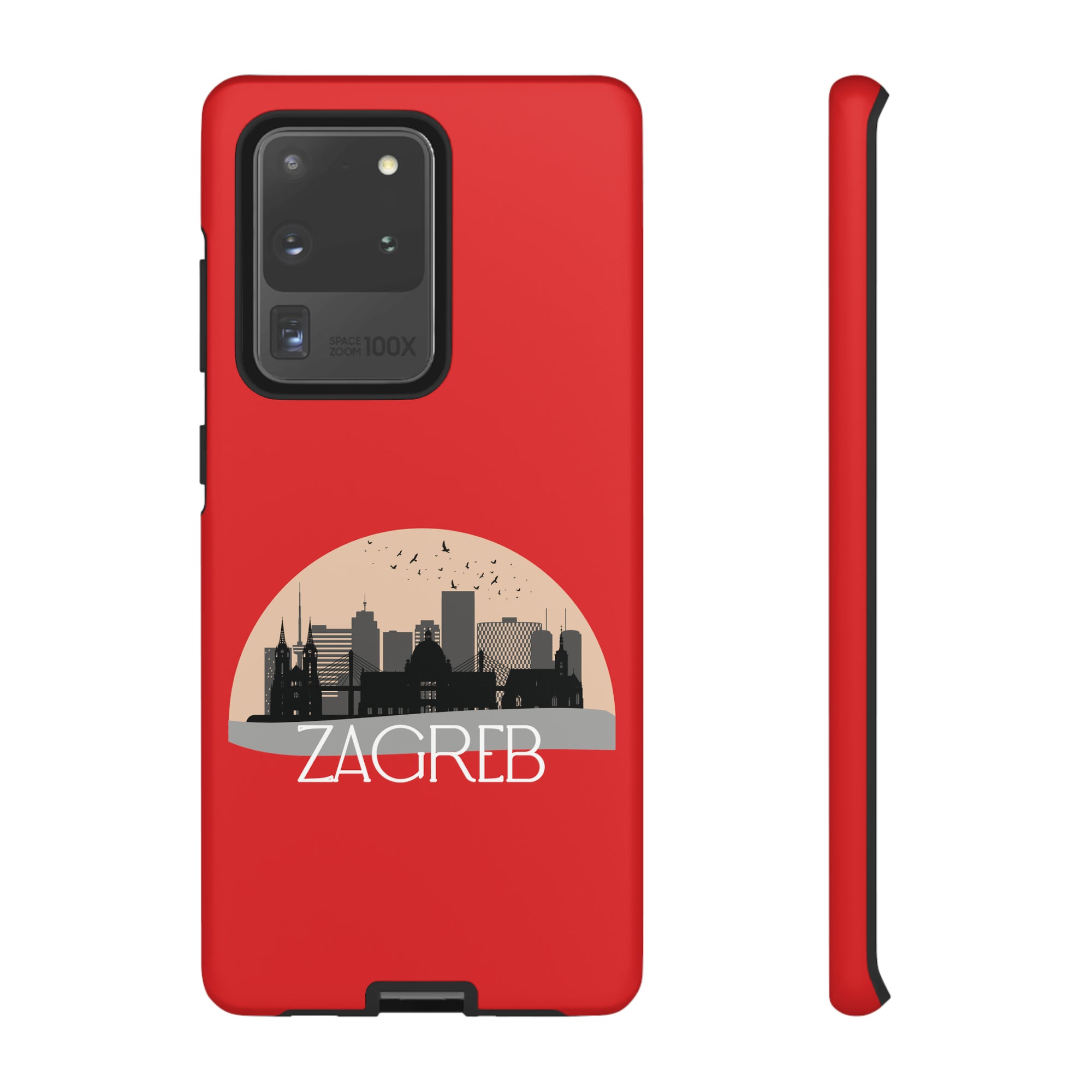 ZAGREB Phone Case - Red