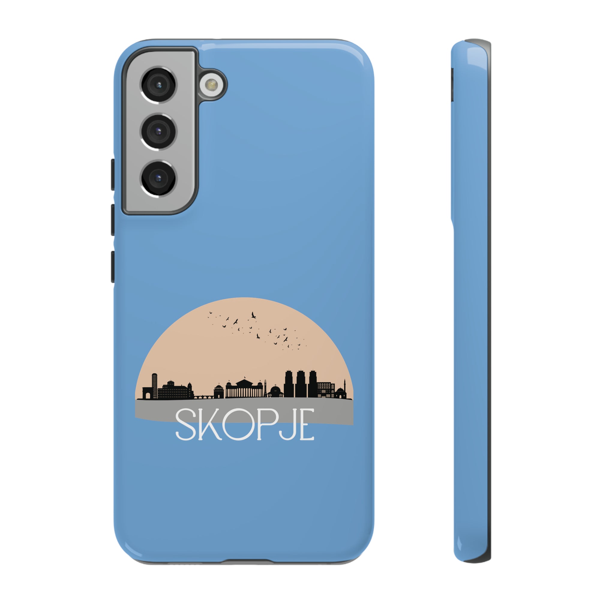 SKOPJE Phone Case - Light Blue