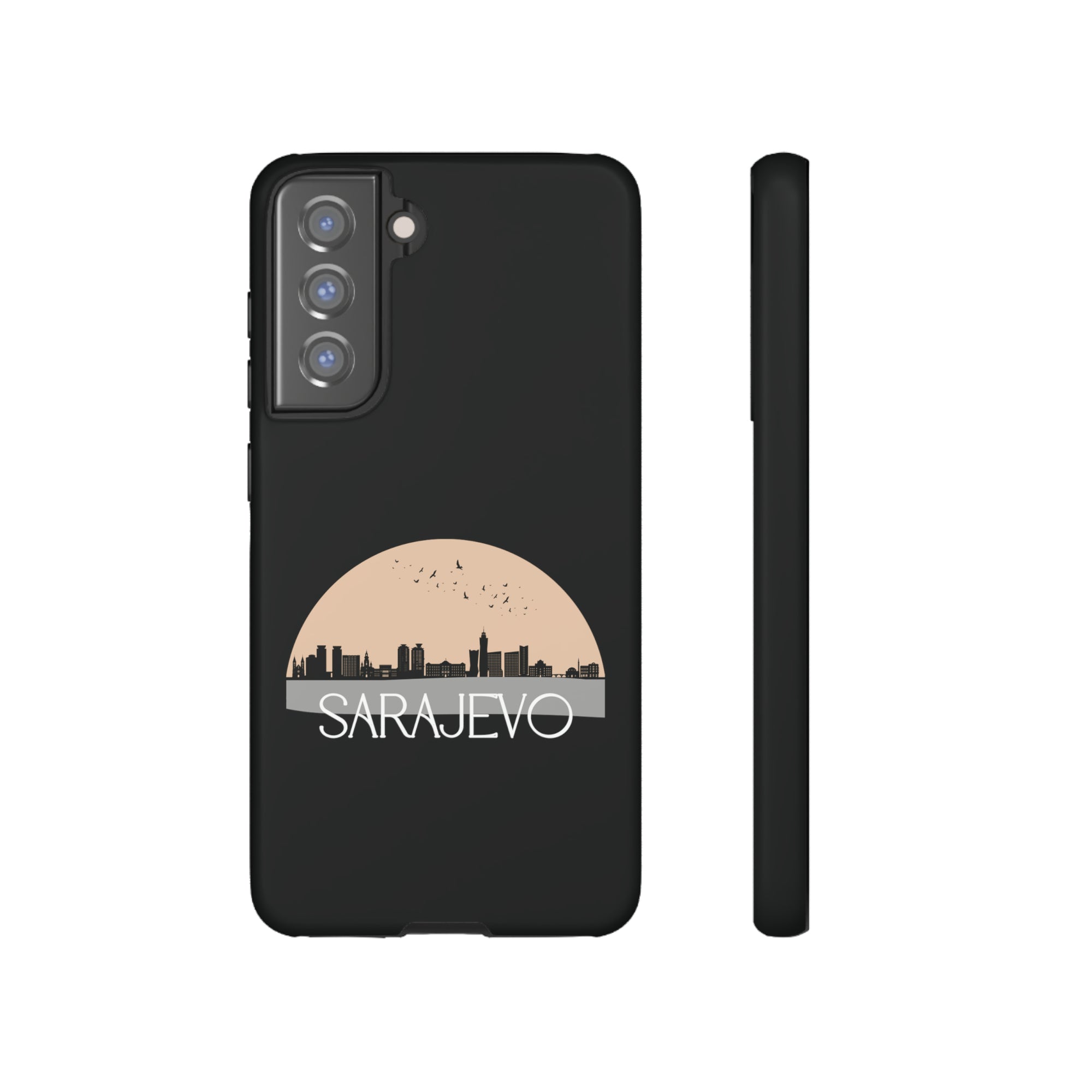 SARAJEVO Phone Case - Black