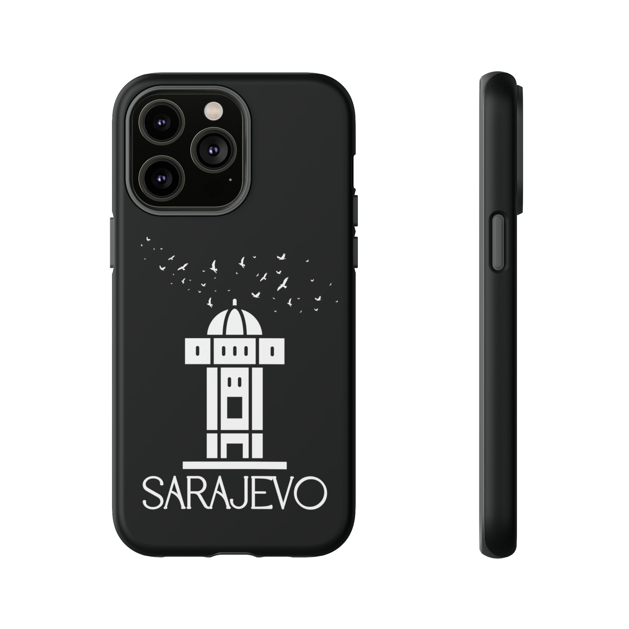 SARAJEVO SEBILJ Phone Case - Black