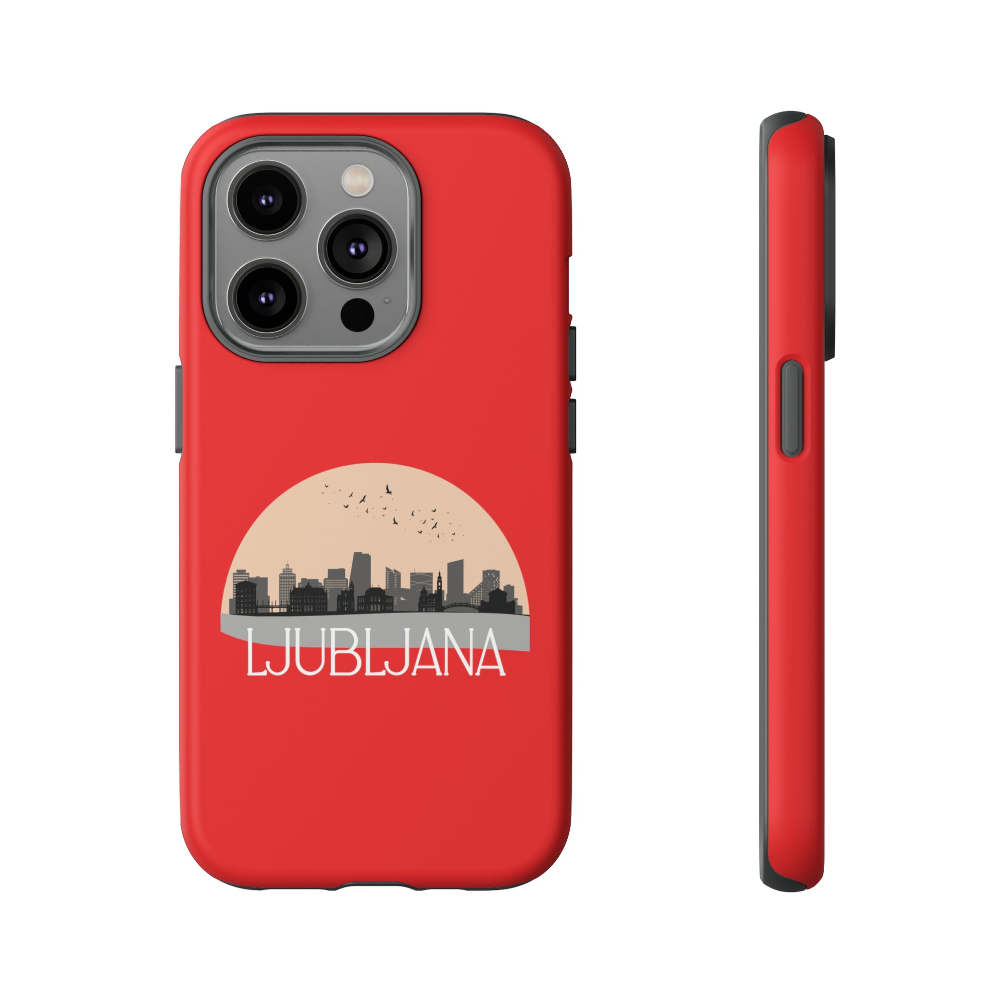 LJUBLJANA Phone Case - Red