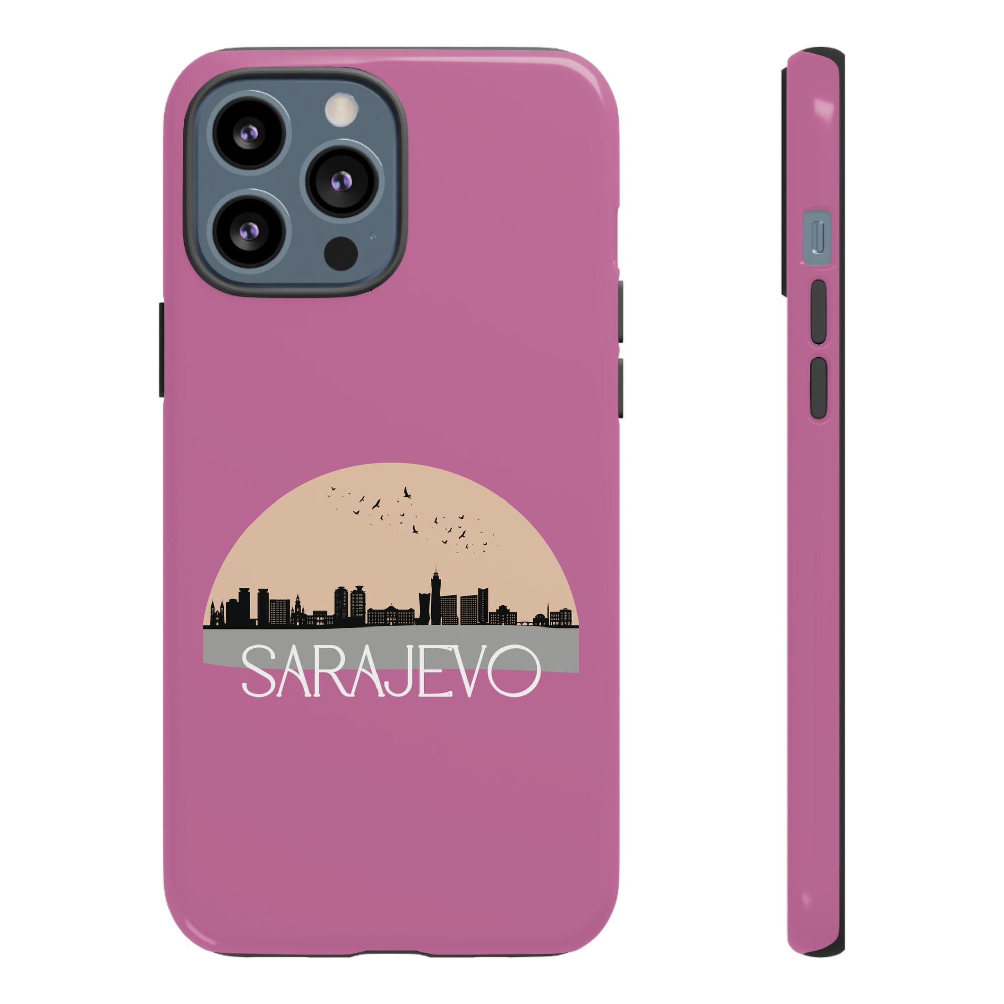 SARAJEVO Phone Case - Light Pink