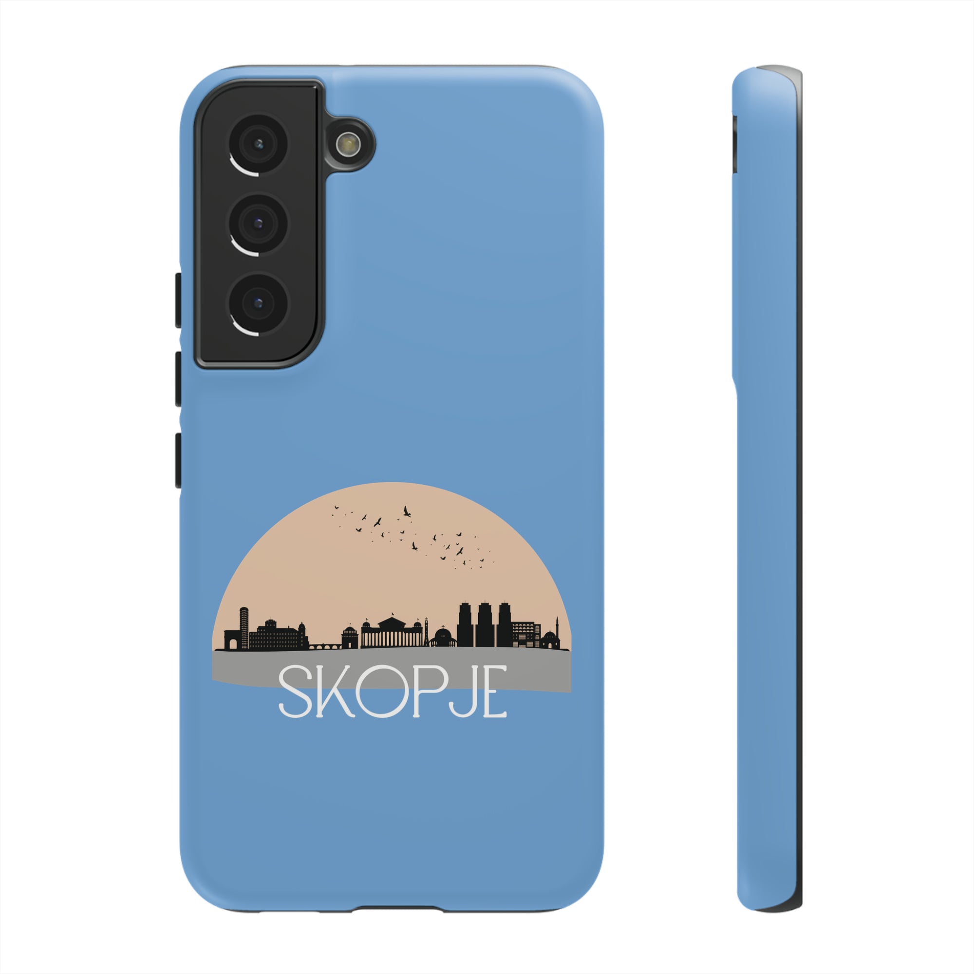 SKOPJE Phone Case - Light Blue